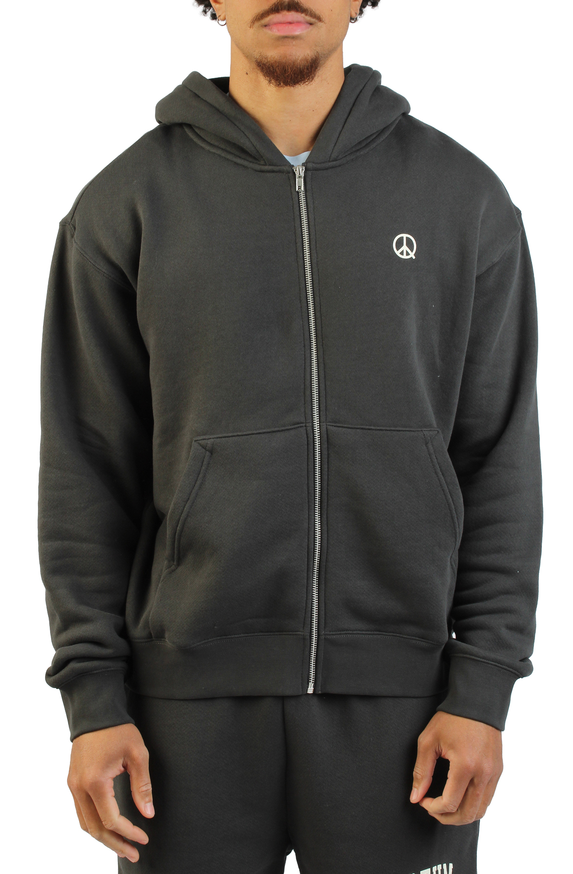 Wordmark Zip Up Hoodie