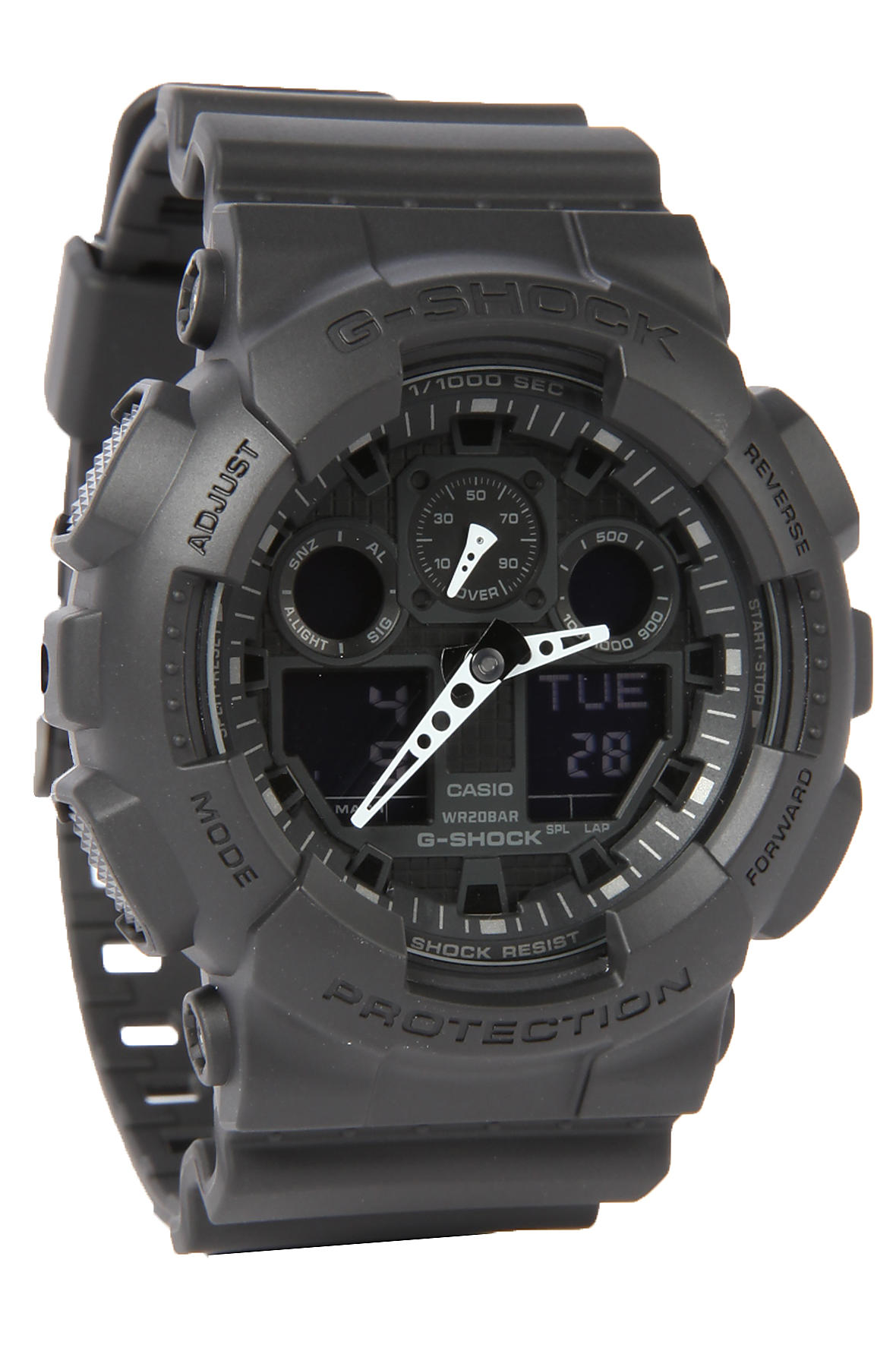 ga 100 military series watch in black
