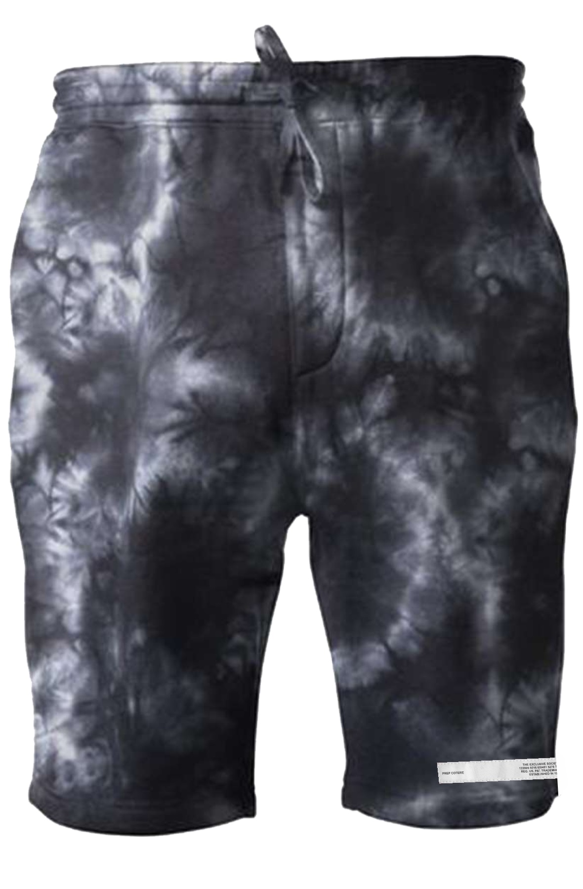 Black Tie Dye Sweatshorts