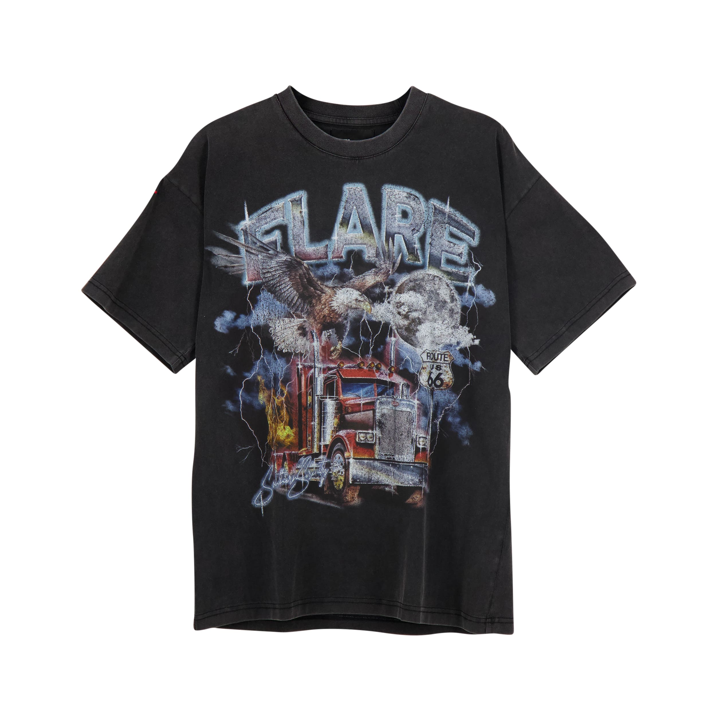 Long Haul Short Sleeve T Shirt Black