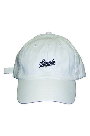 The Script Dad Cap in White