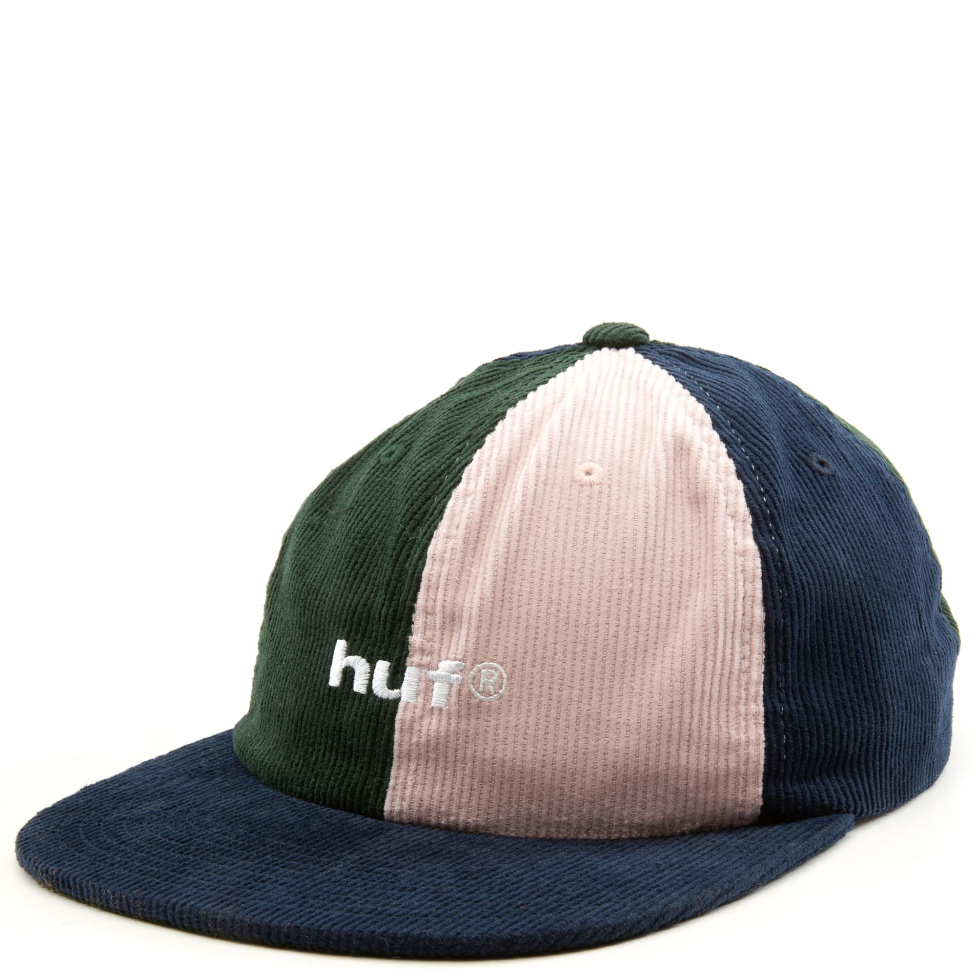 HUF 98 Mix Corduroy 6 Panel Hat Cap Navy キャップ オンライン半額