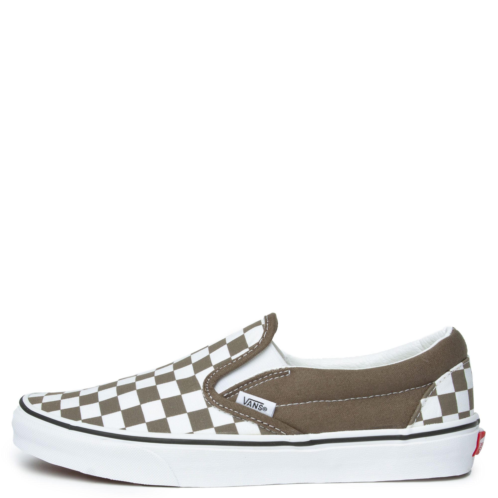 Vans Customs Checkerboard Slip-On Wide Shoes - 7.0 Men/8.5 Women