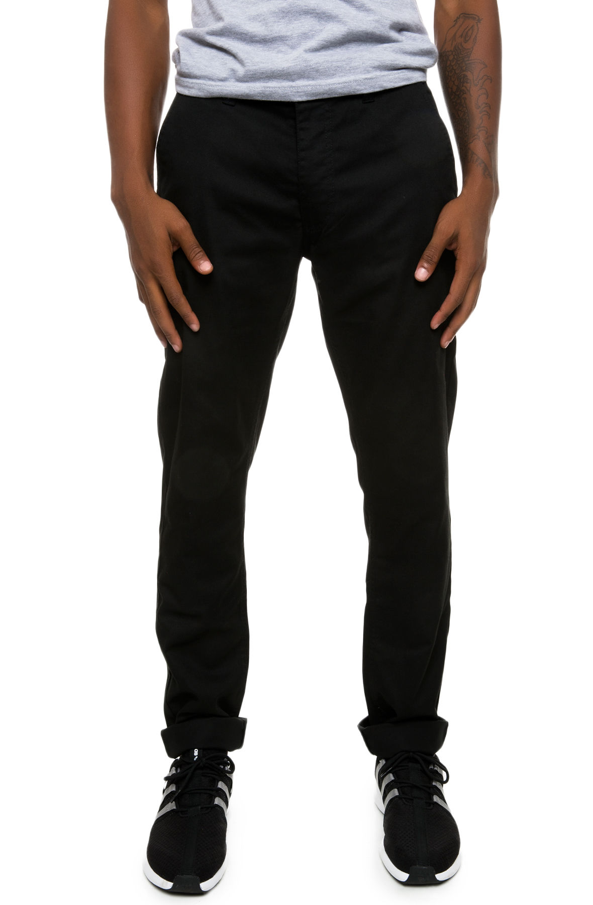 The Grain Chino Pants in Black