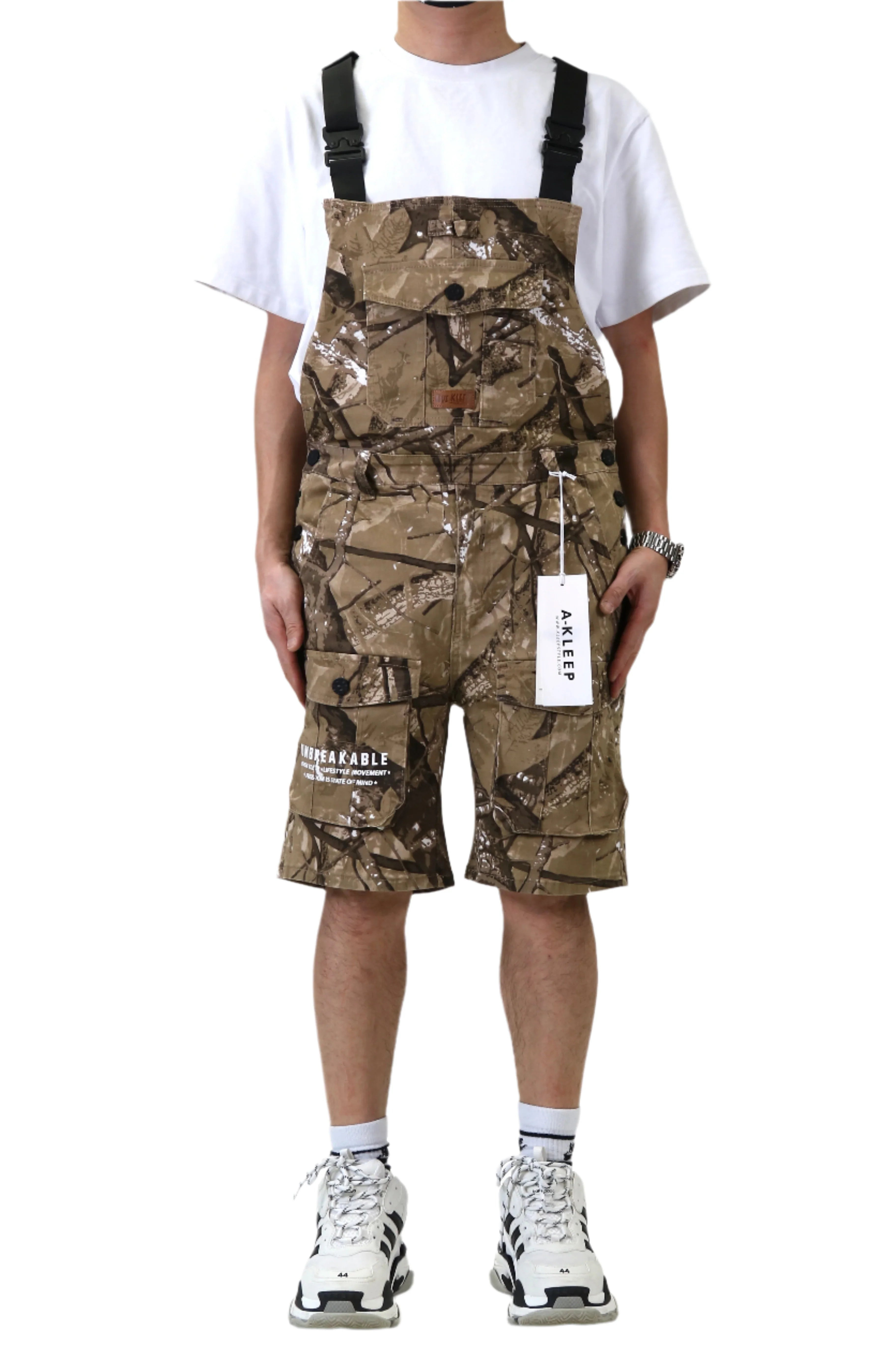 KUDO Fine Twill Overall Short Pants