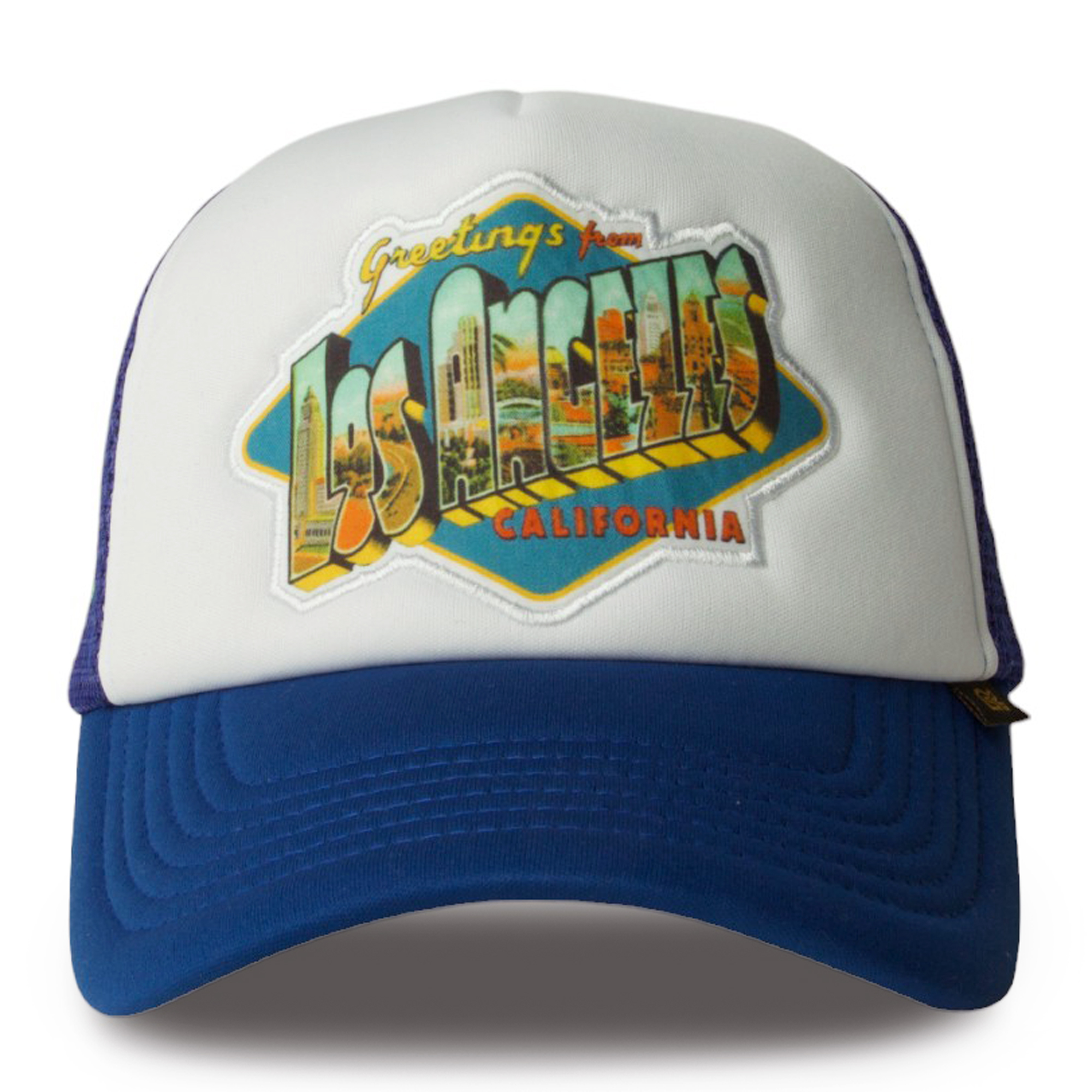 Greetings LA Souvenir Foam Trucker