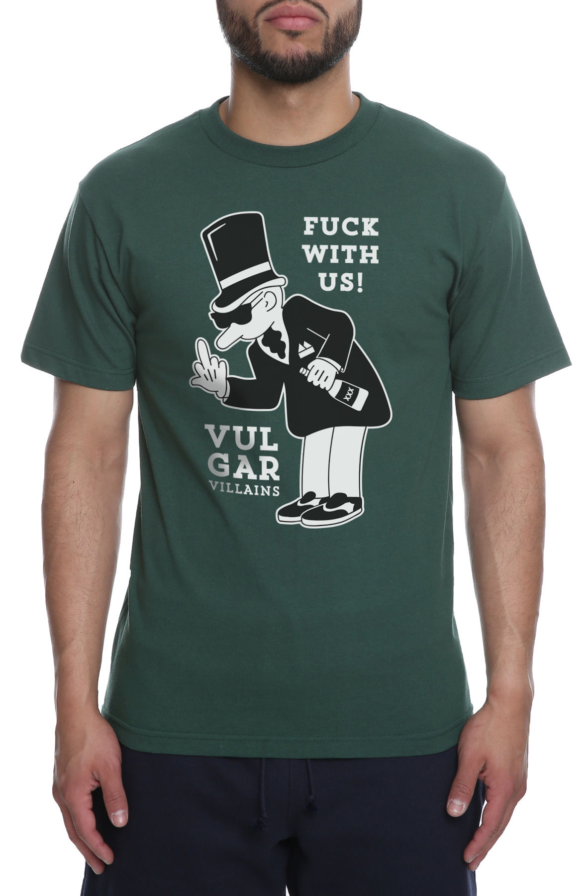 The Goon Tee in Forest Green