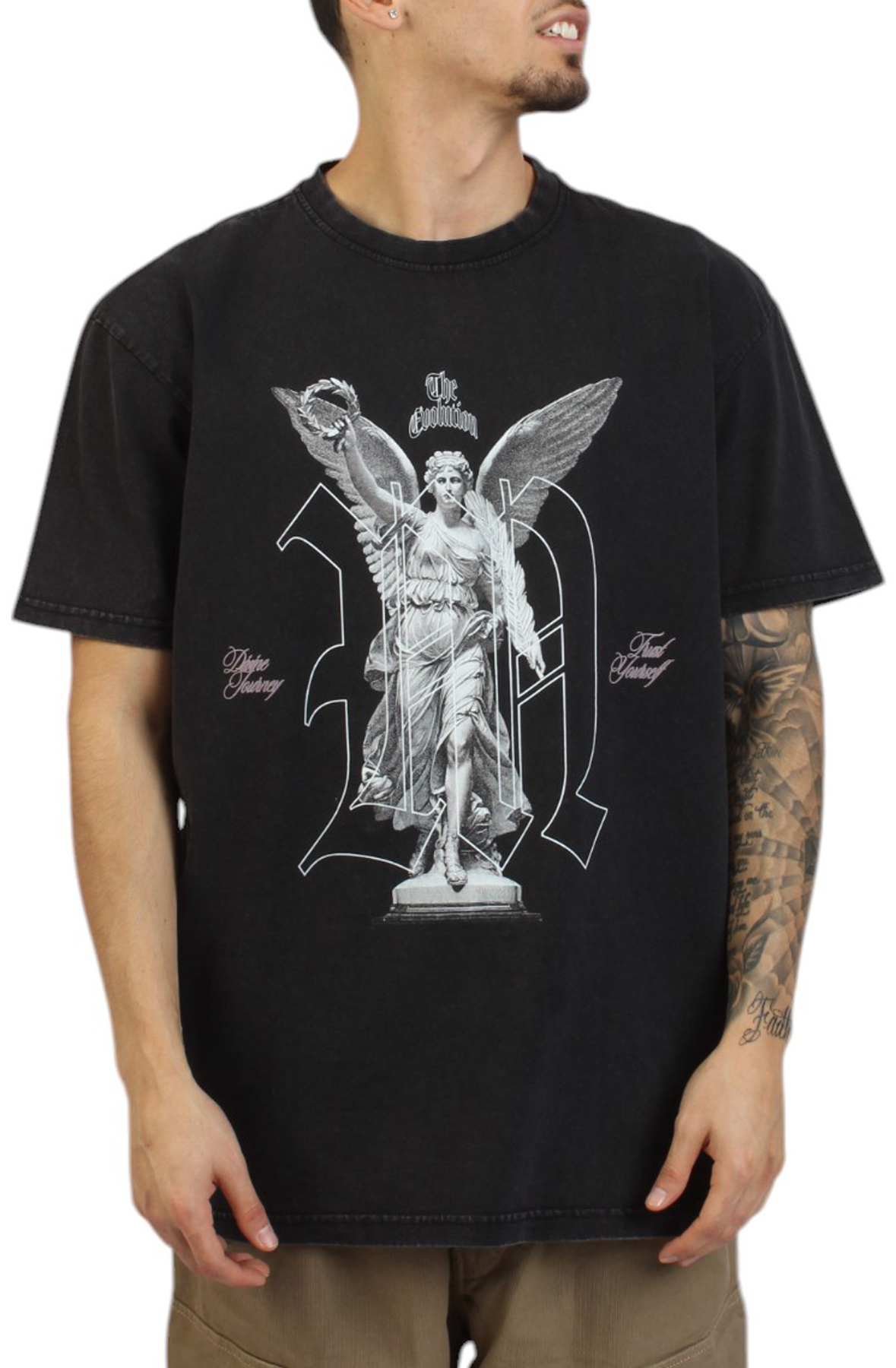 Devine Journey Tee Acid Black