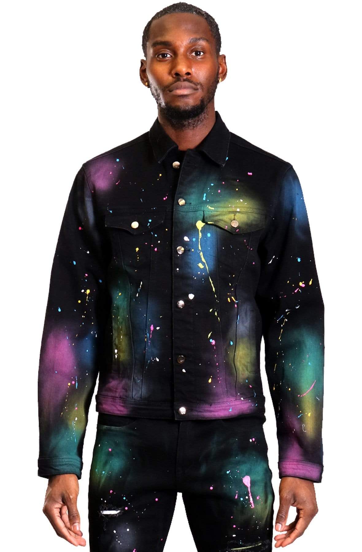 Galaxy Washed Denim Jacket