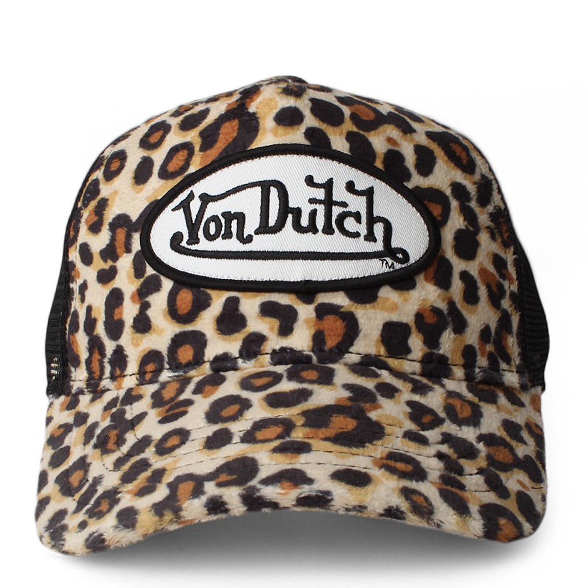 Leopard Print Trucker Hat