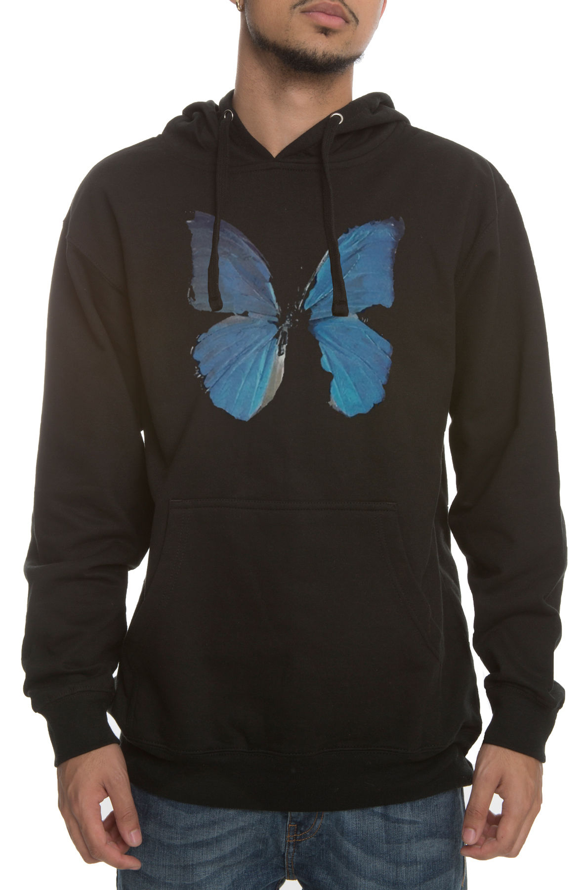 The Butterfly Wings Hoodie in Black