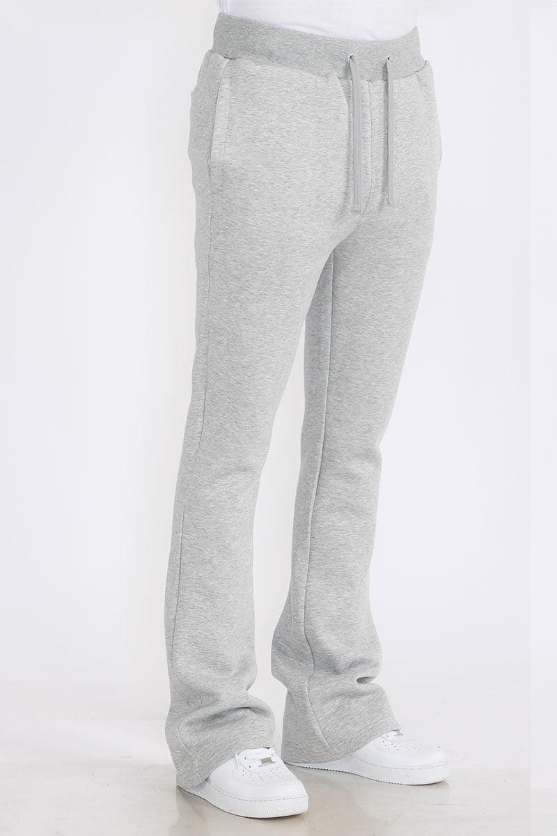 Stacked Flare Fleece Sweat Pants