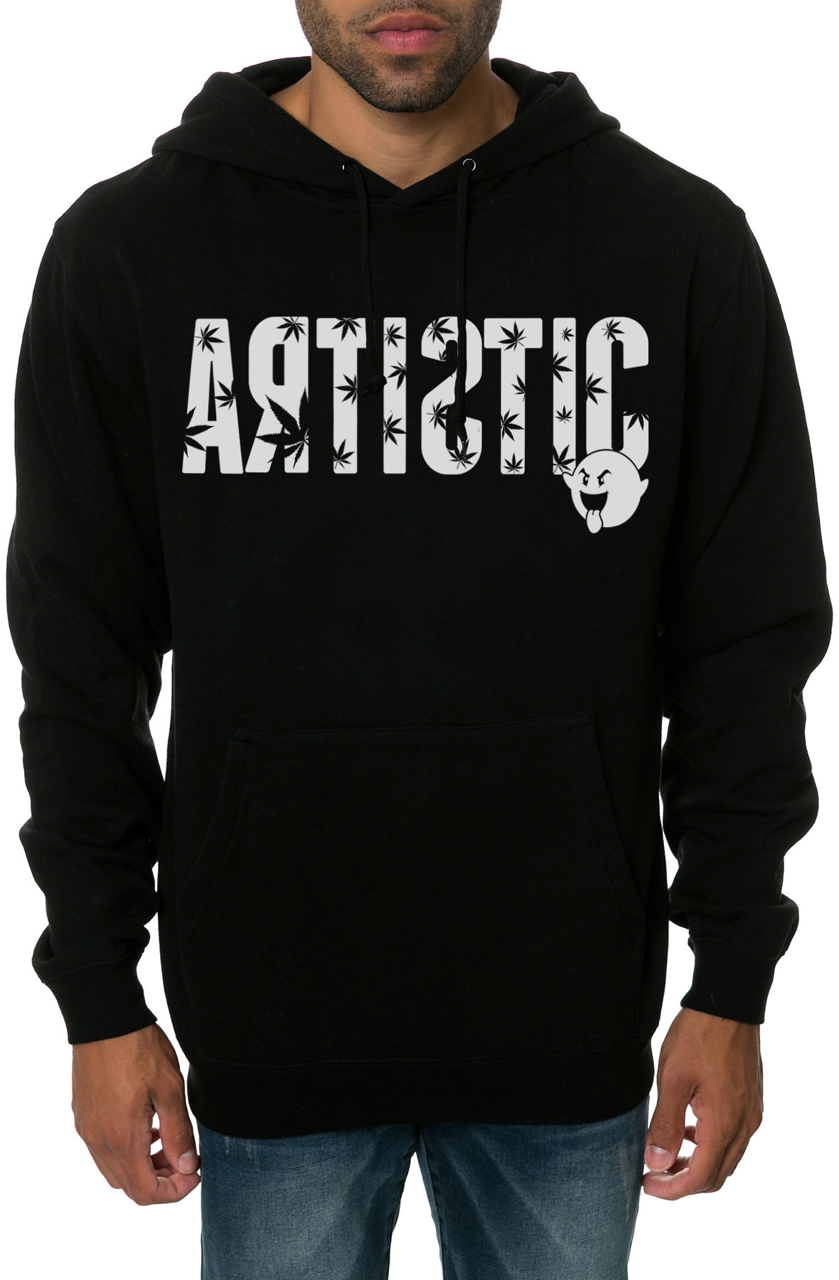 The Artistic 420 Hoodie in Black