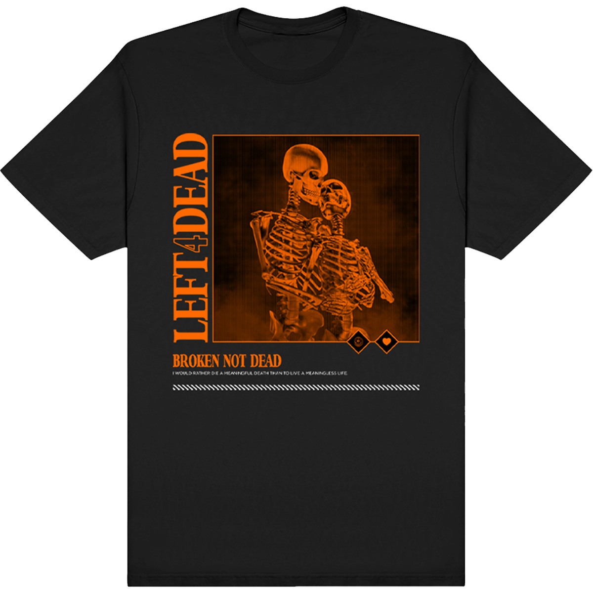 Broken Tee - Black