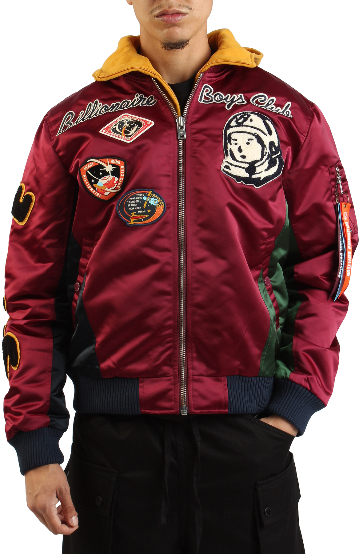 BILLIONAIRE BOYS CLUB Space Suit Bomber Jacket 851-9401-RHO