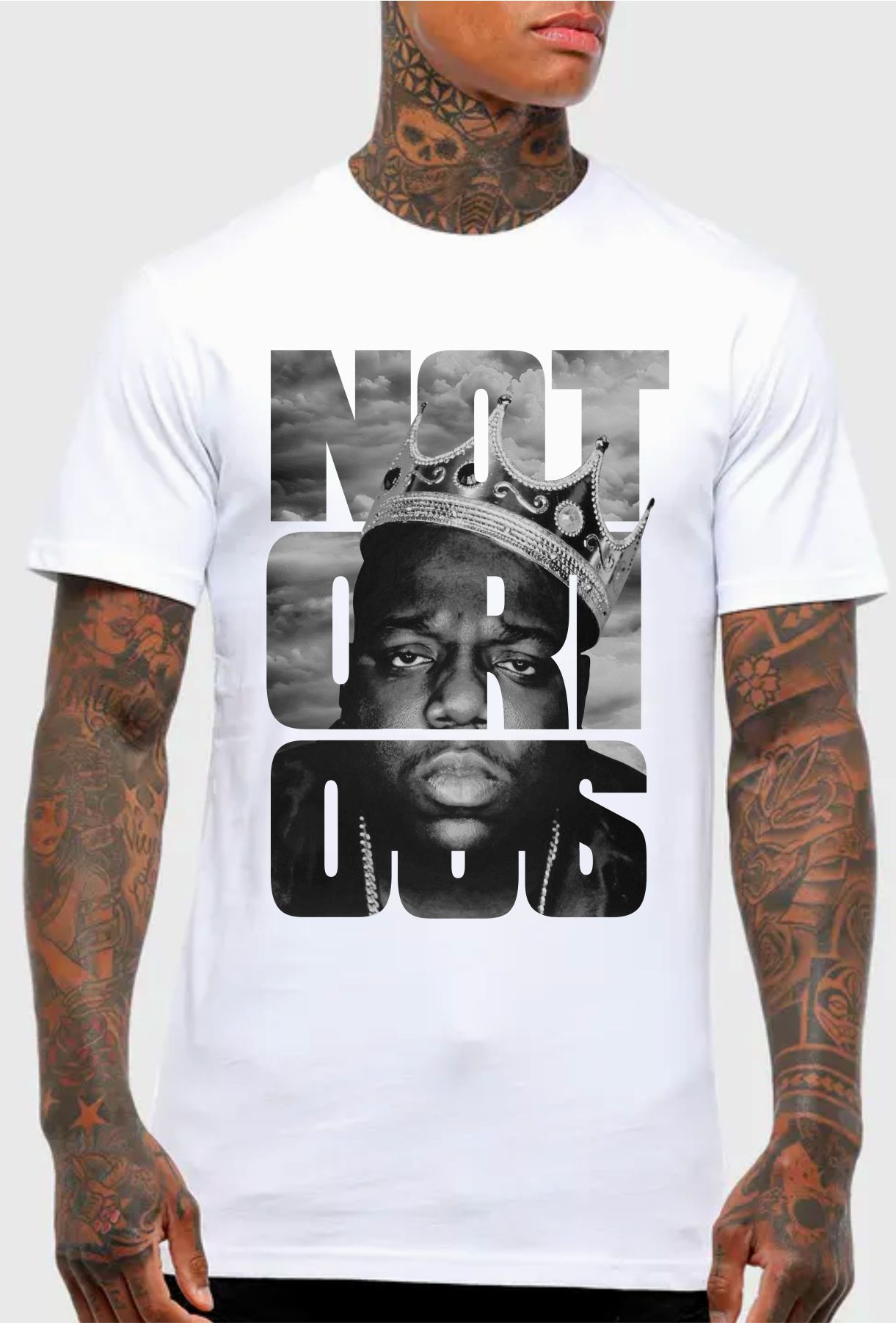 Notorious Bold T-Shirt in White