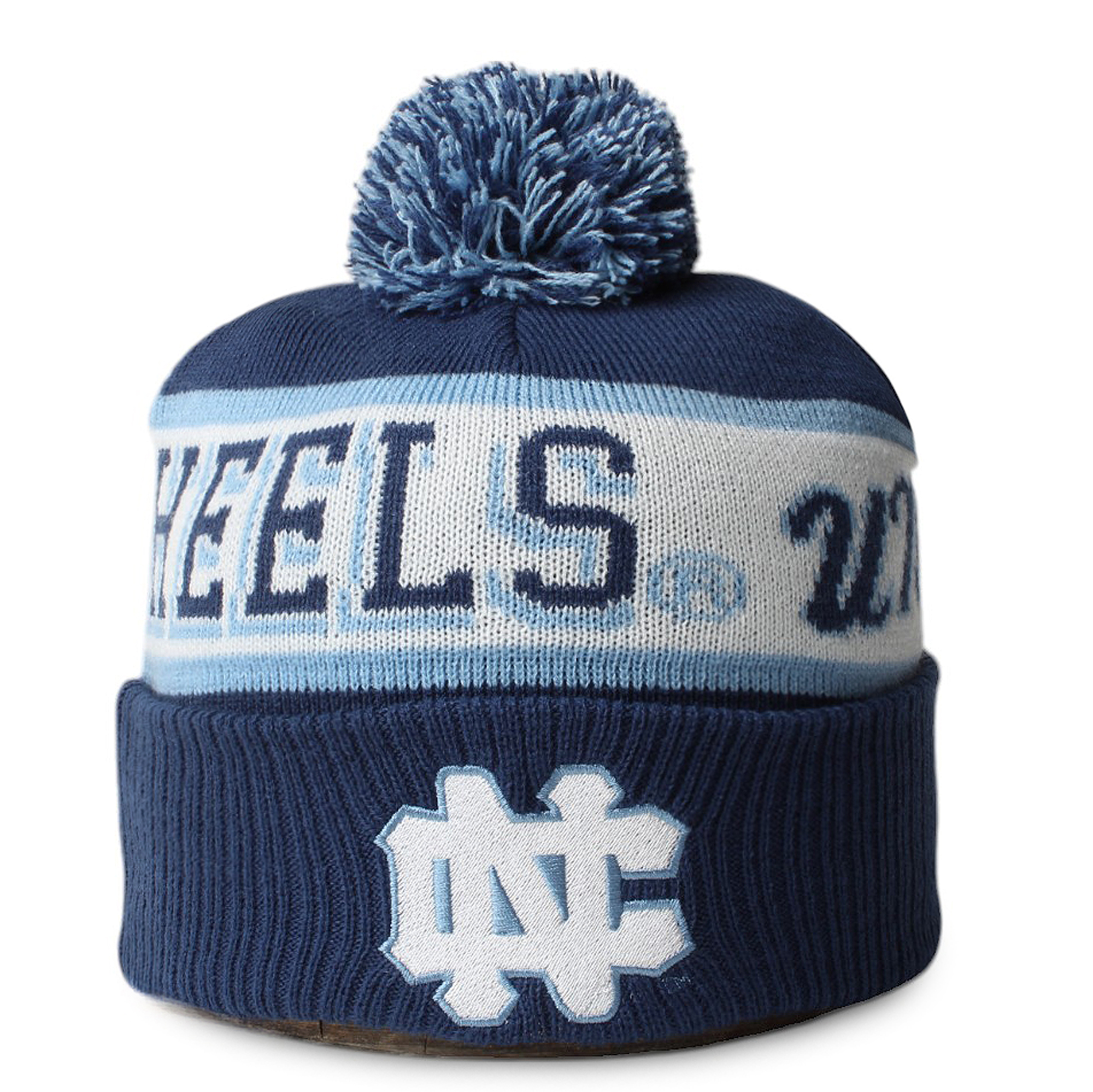 NCAA Block Sweep Pom Knit Beanie