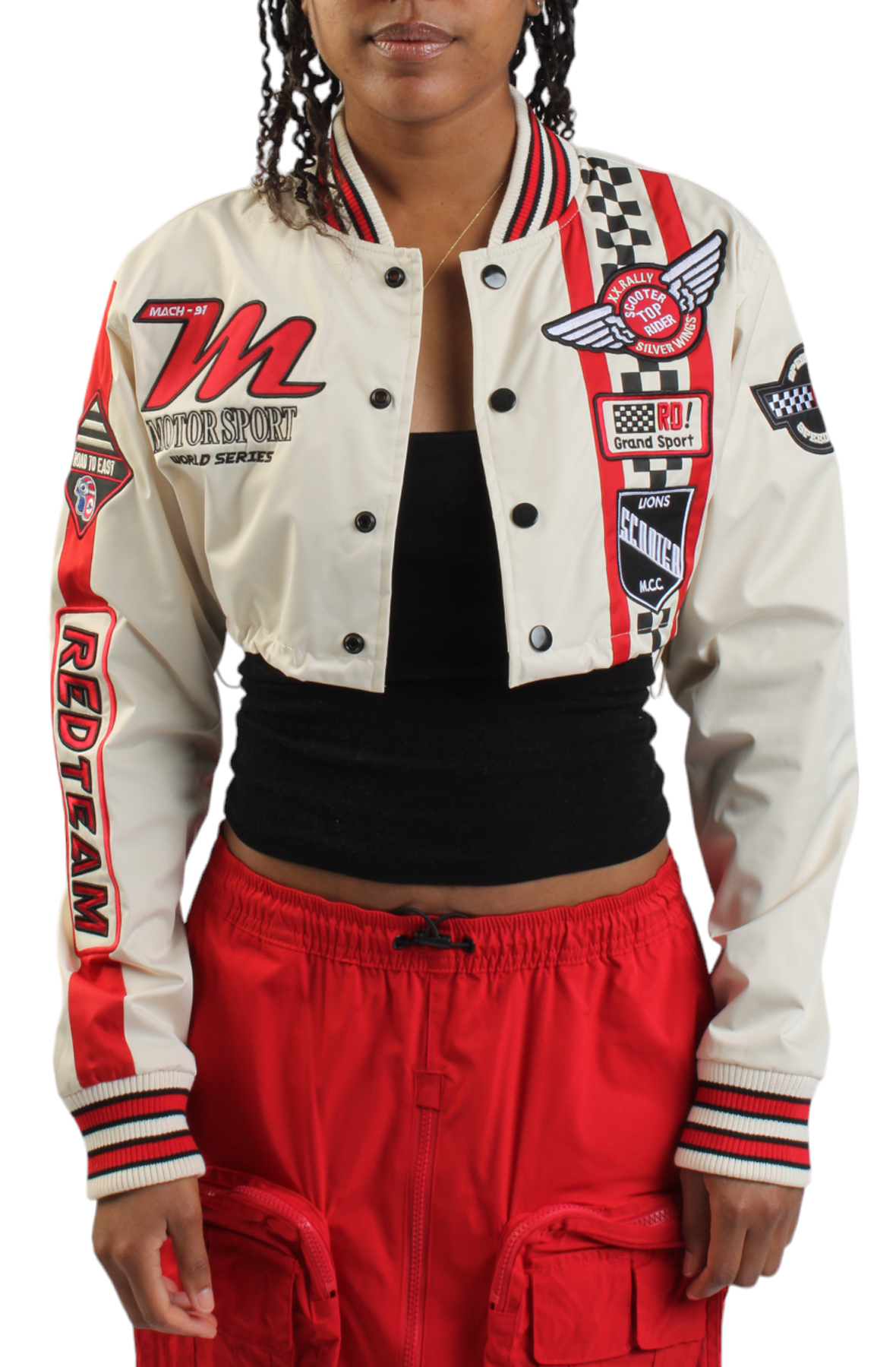 Racing Cropped Jacket