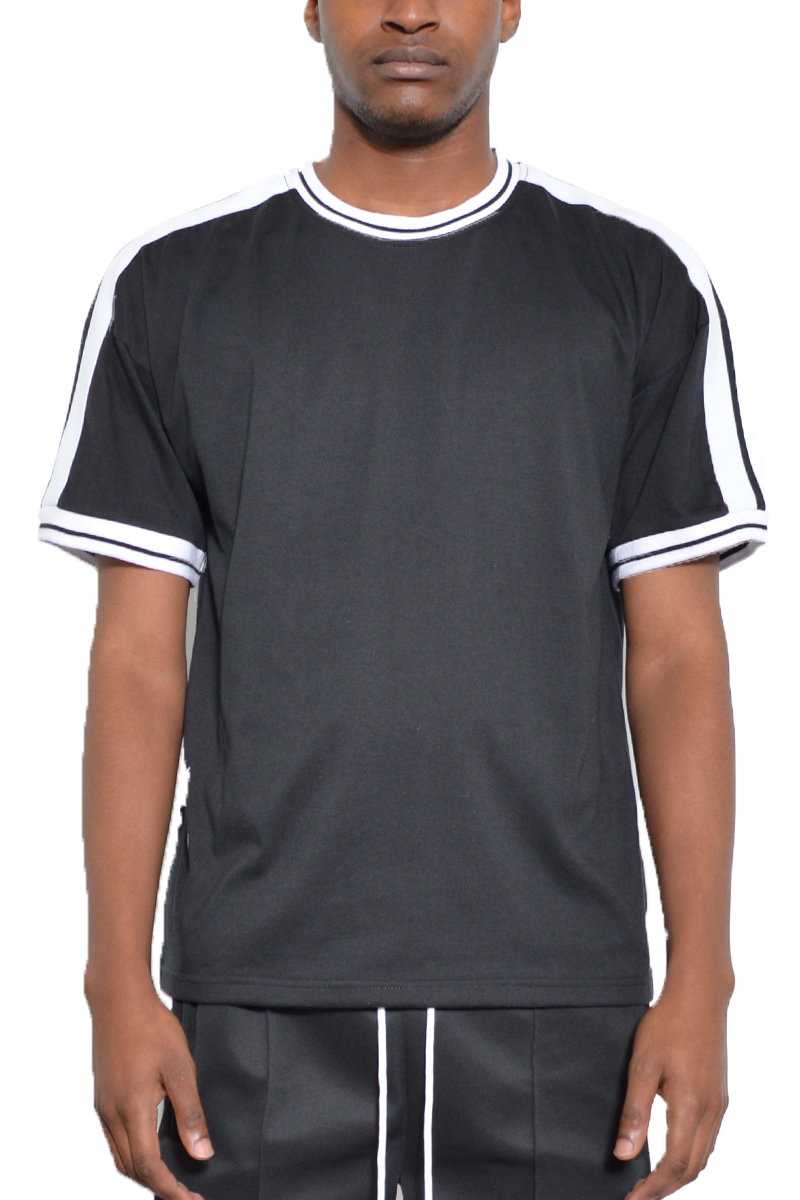 Solid Side Stripe TShirt