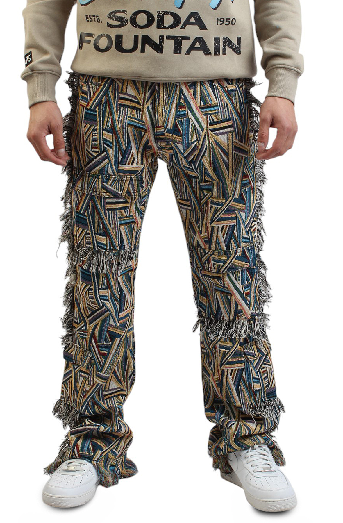 Tapestry Tassel Jeans