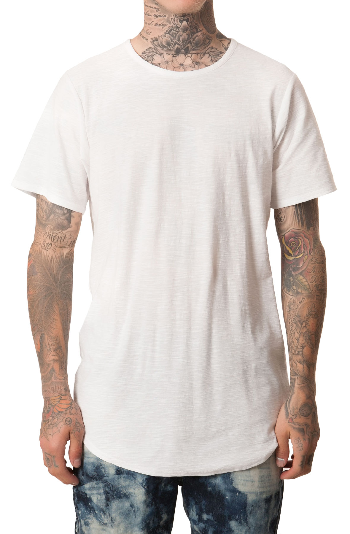 elwood curved hem tee