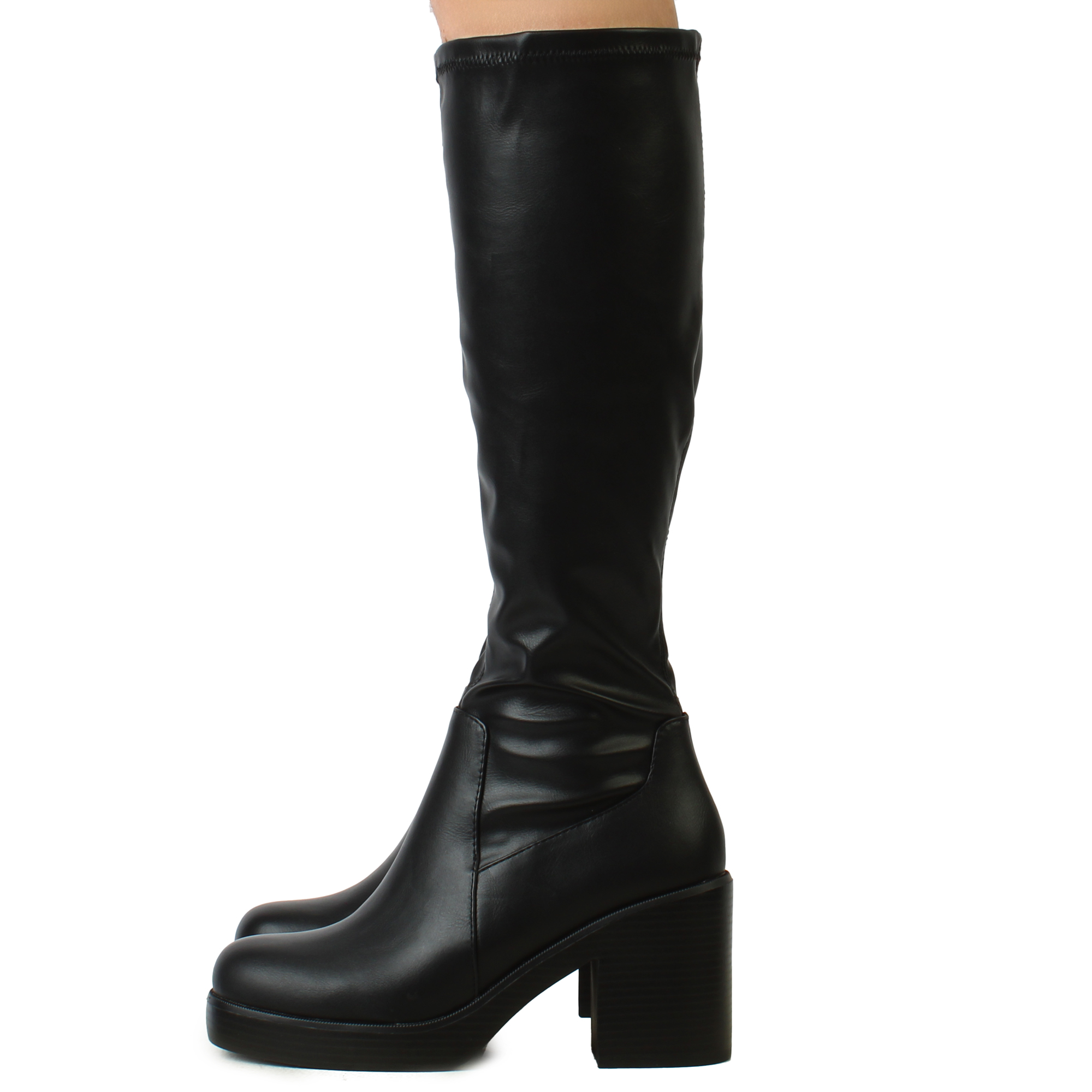 Sonia- Knee High Heel Boot