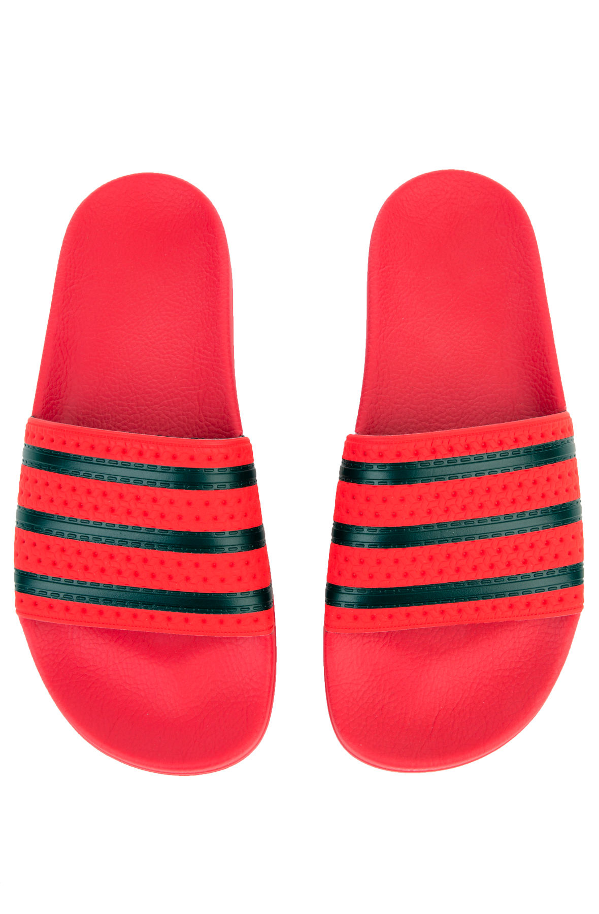 adidas slides black and red