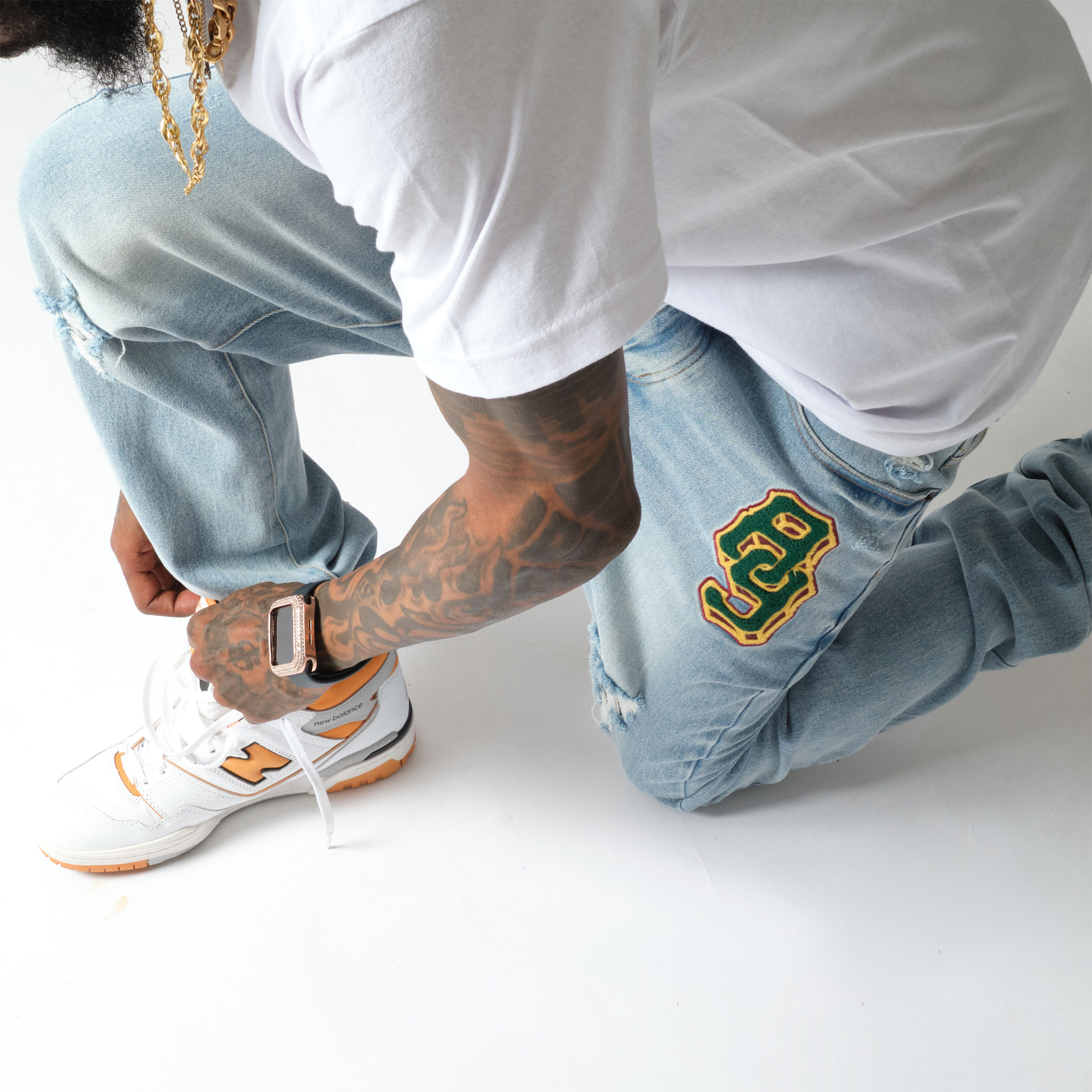 Academia Light Blue Jeans