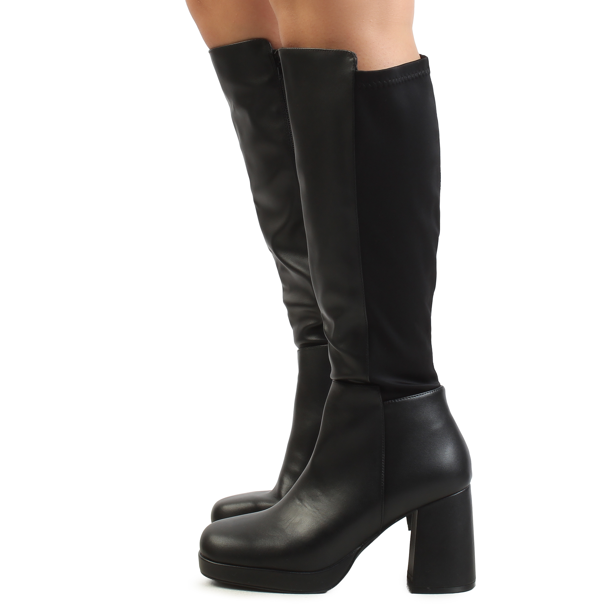 Yoko-06 Knee High Boots