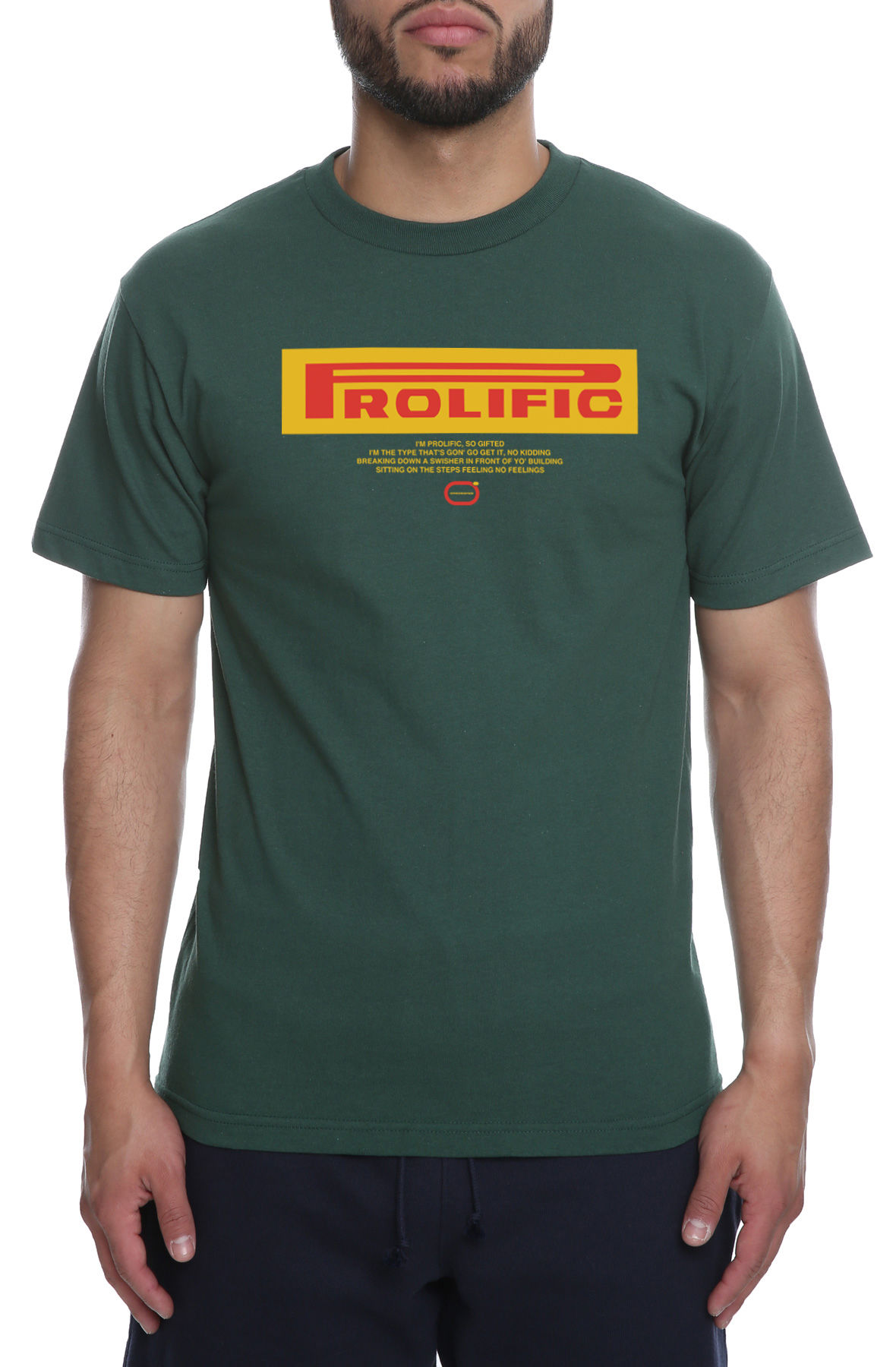 The Prolific Tee in Forest Green