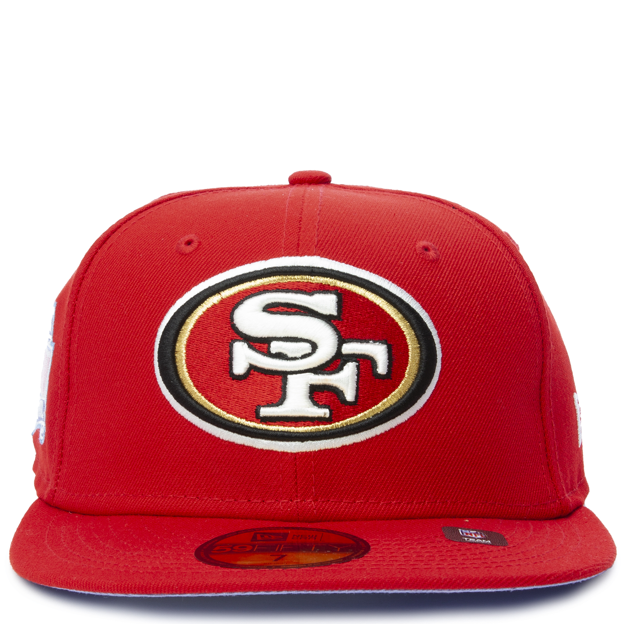 New Era Caps San Francisco 49ers Historic Champs 59FIFTY Fitted Hat Red