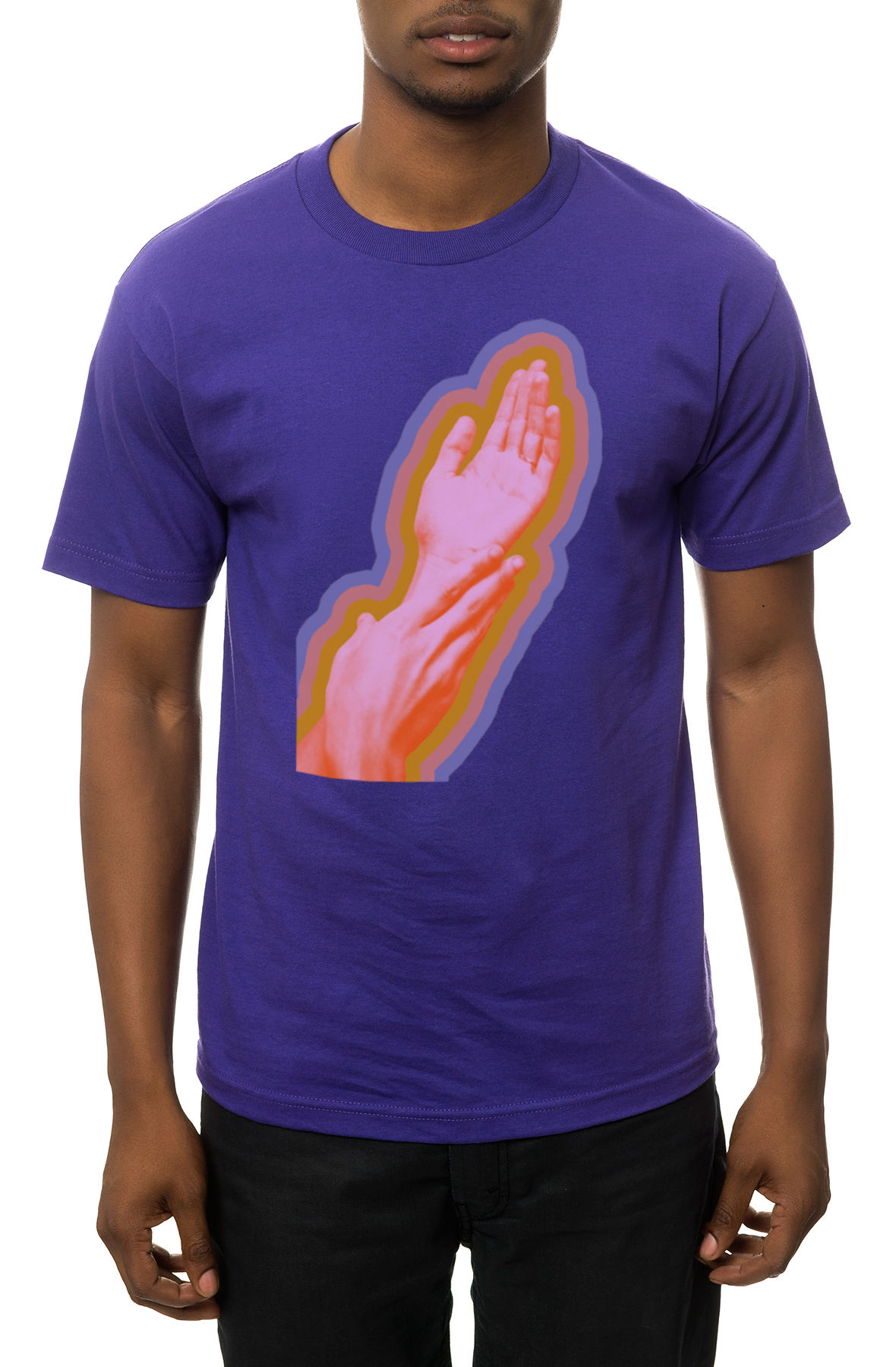 The Glance Tee in Purple