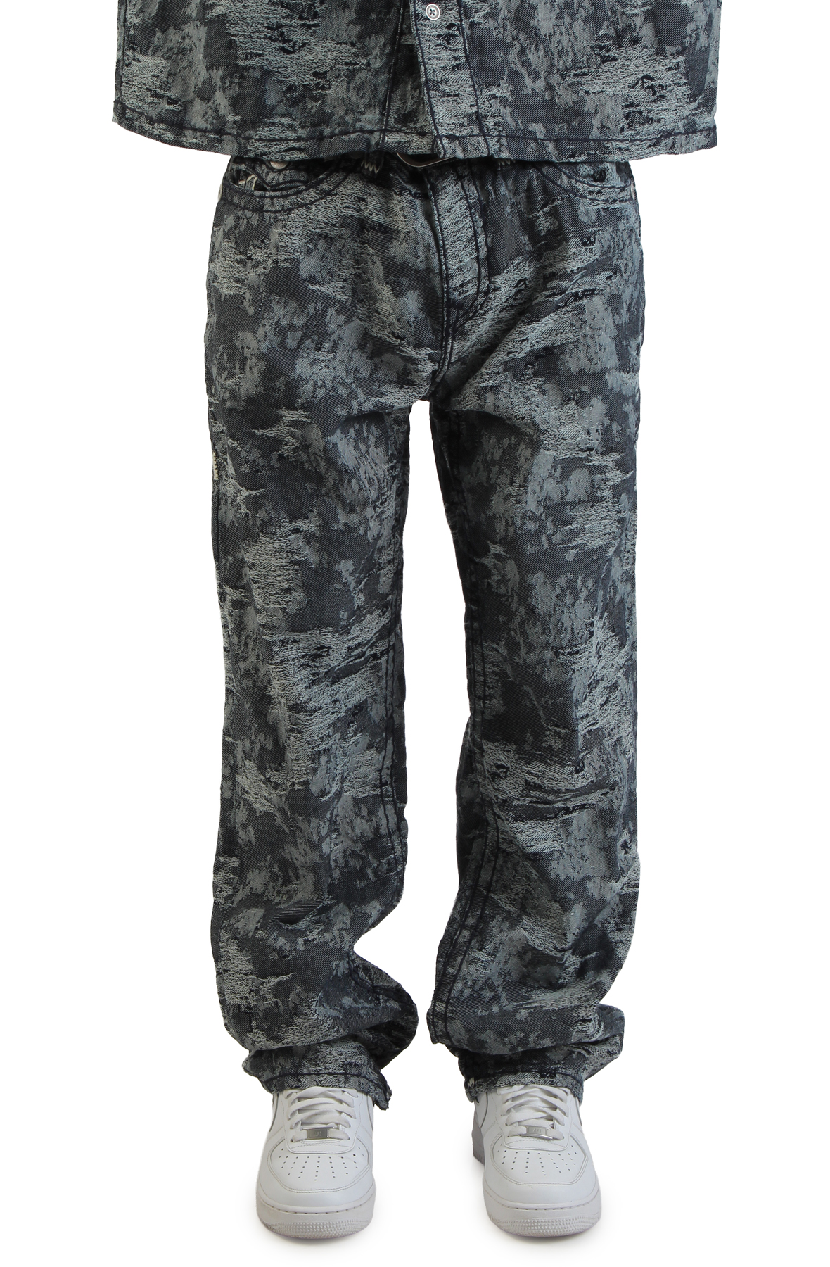 Bobby Jacquard Super T Baggy Jean 32