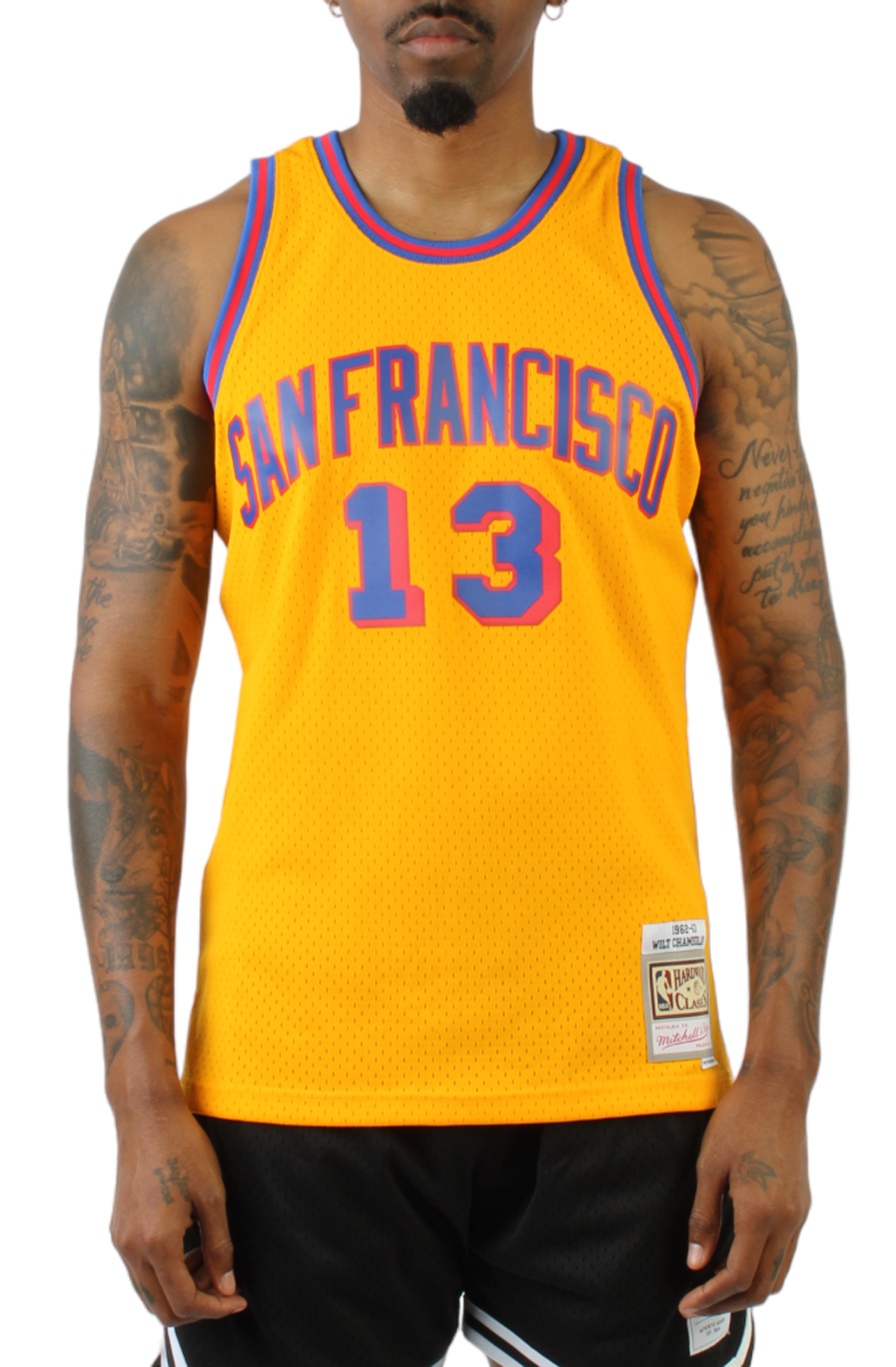 MITCHELL AND NESS Los Angeles Lakers Derek Fisher Cream Swingman