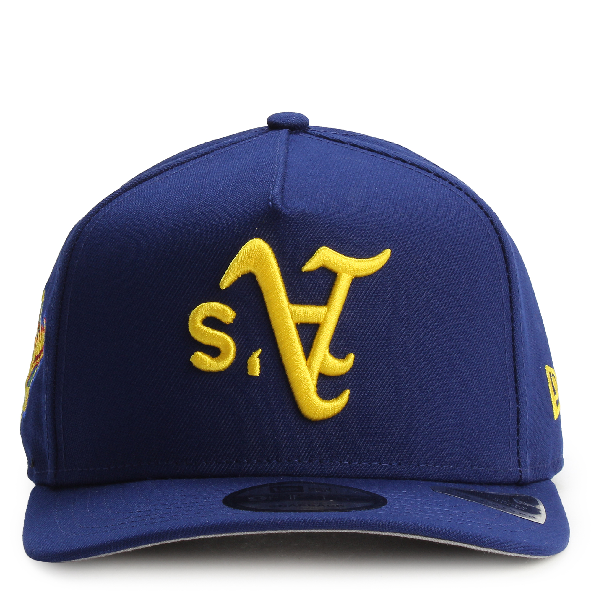 MLB Oakland Athletics Upside Down 950AF Curved Snapback