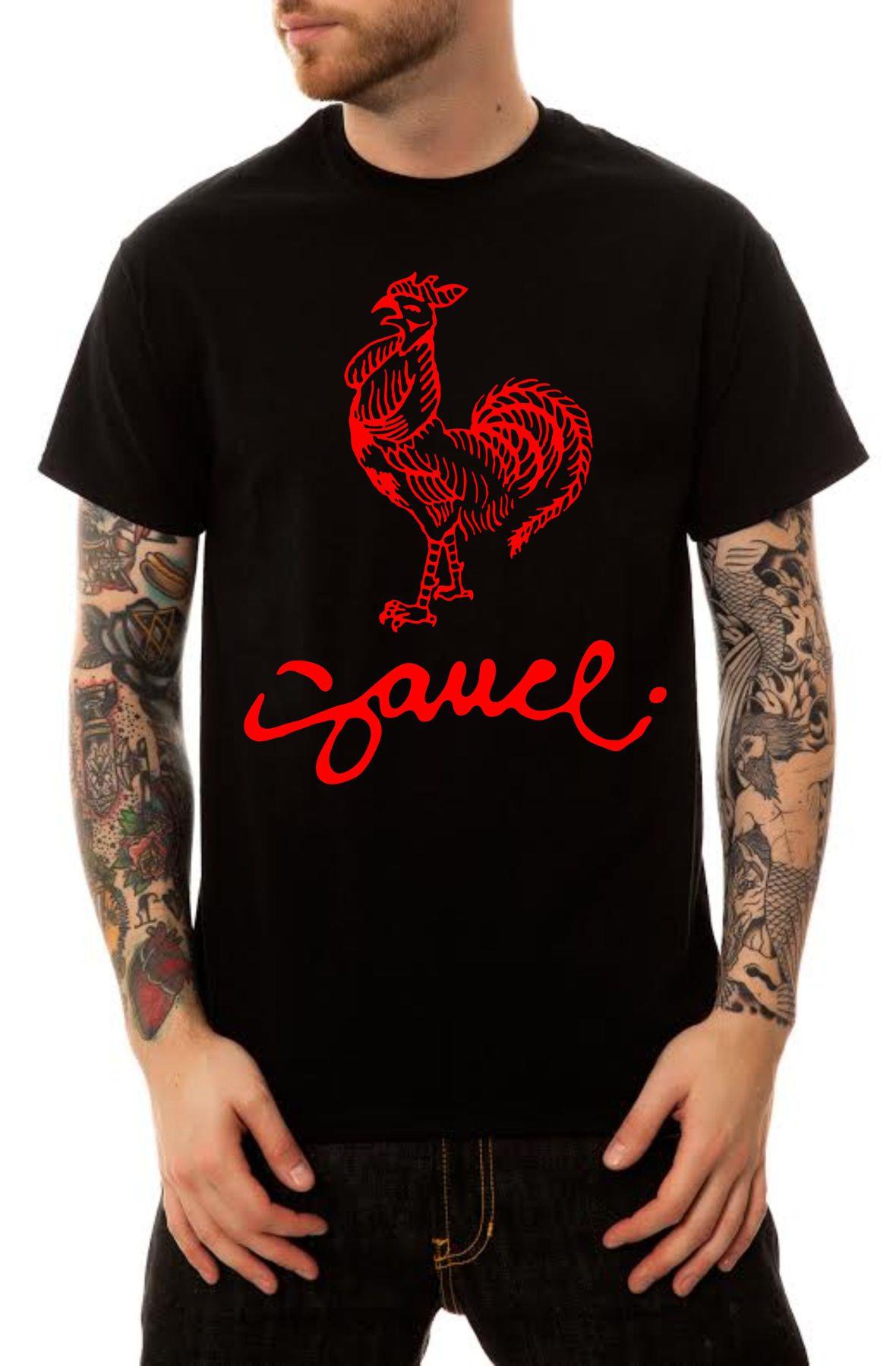 The Too Much Sauce T-Shirt in Black