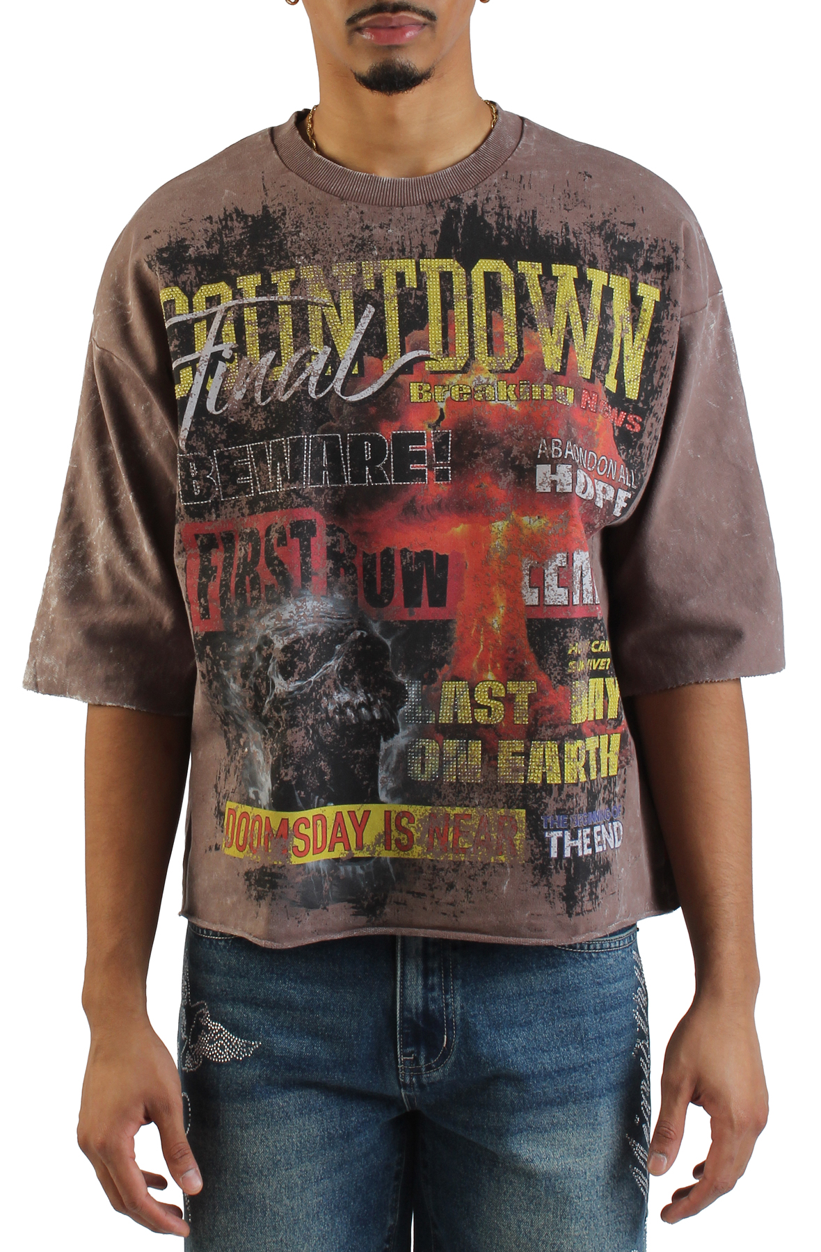 Countdown Cropped T-Shirt