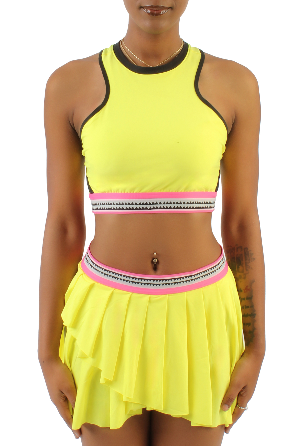 Lemlem Crop Tank Top