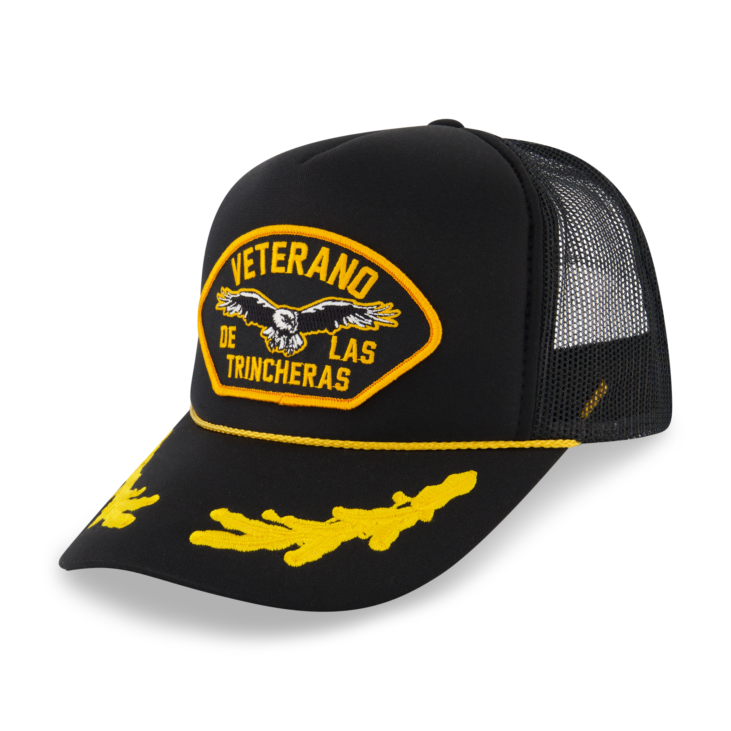 Veterano Black Foam Trucker Hat