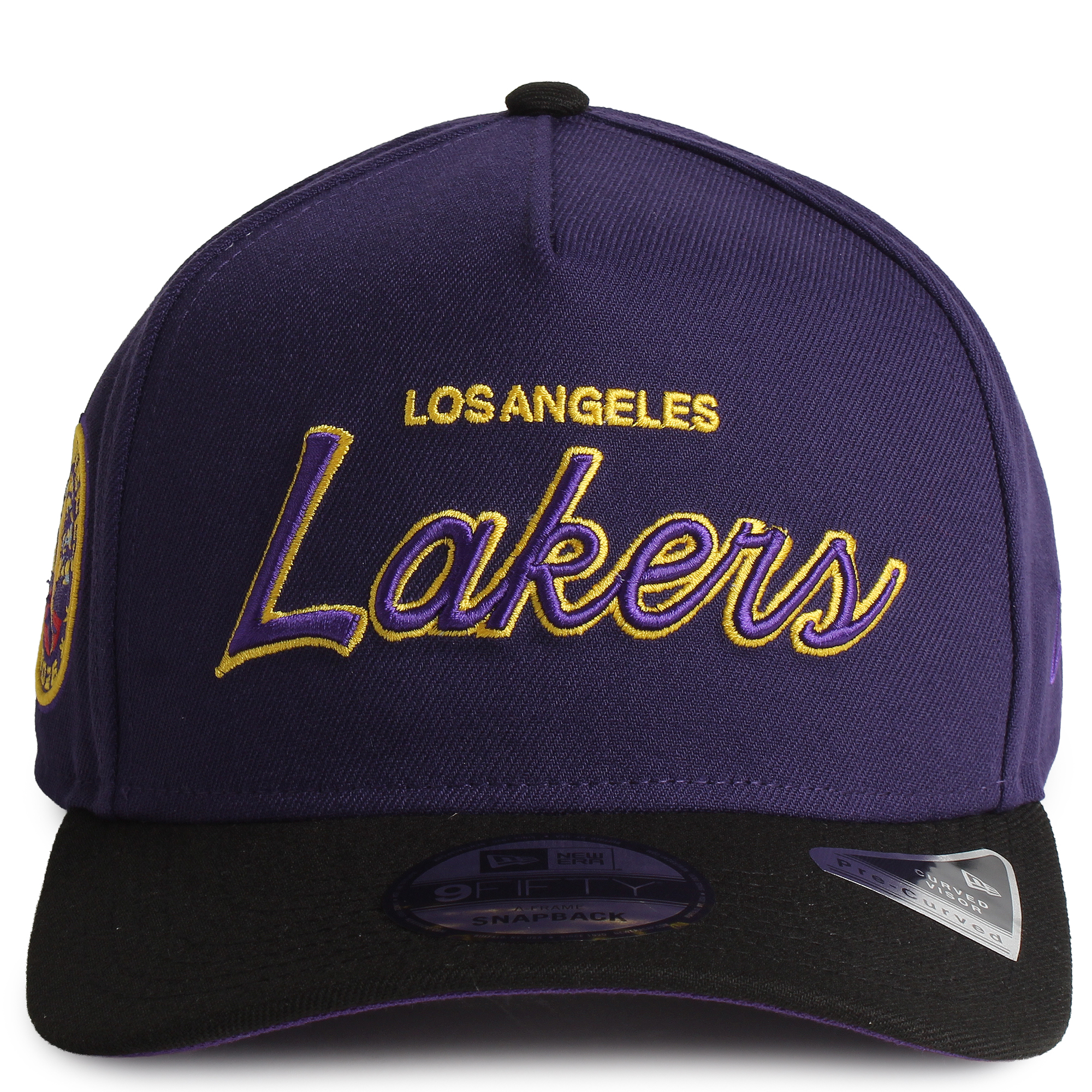 NBA Los Angeles Lakers Pre- Curved 950A-Frame Snapback