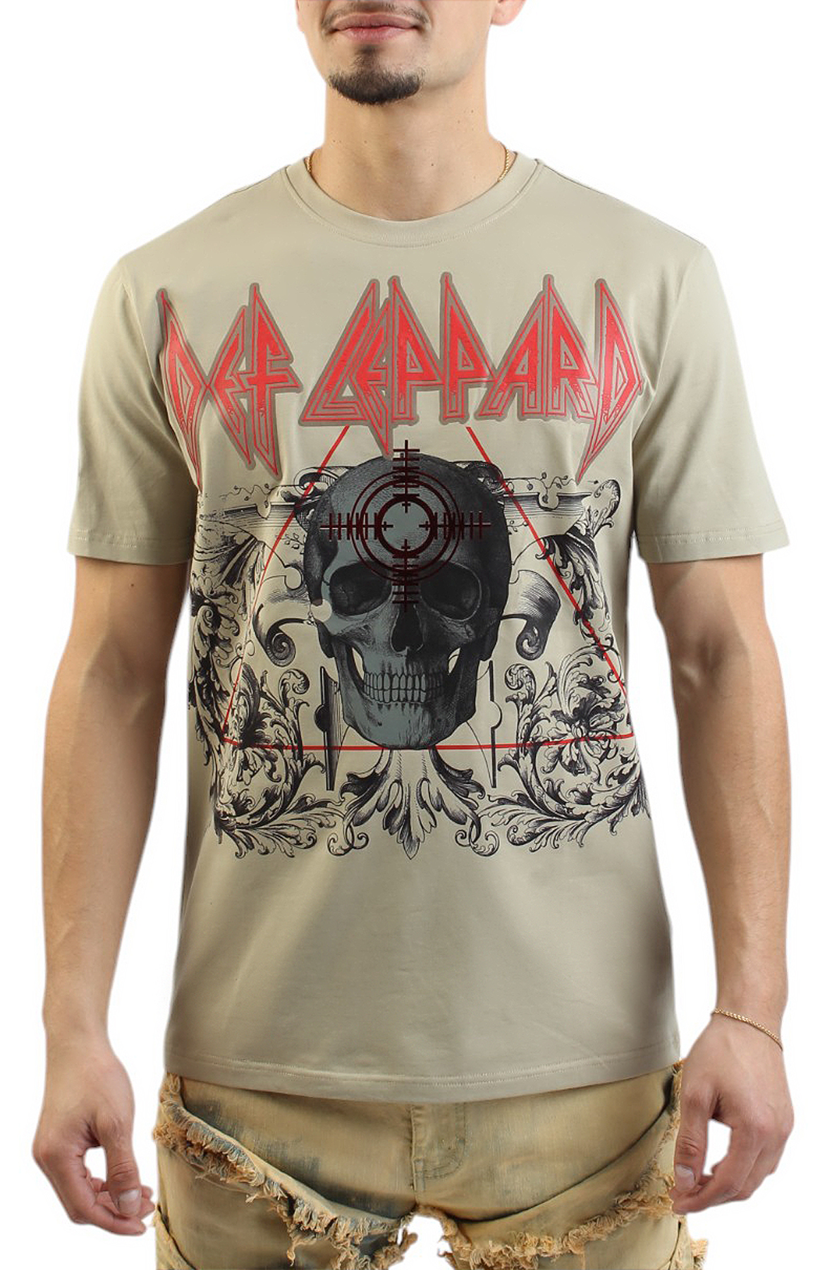 DEF LEPPARD- LETS GET ROCKED- MENS REGULAR FIT T-Shirt