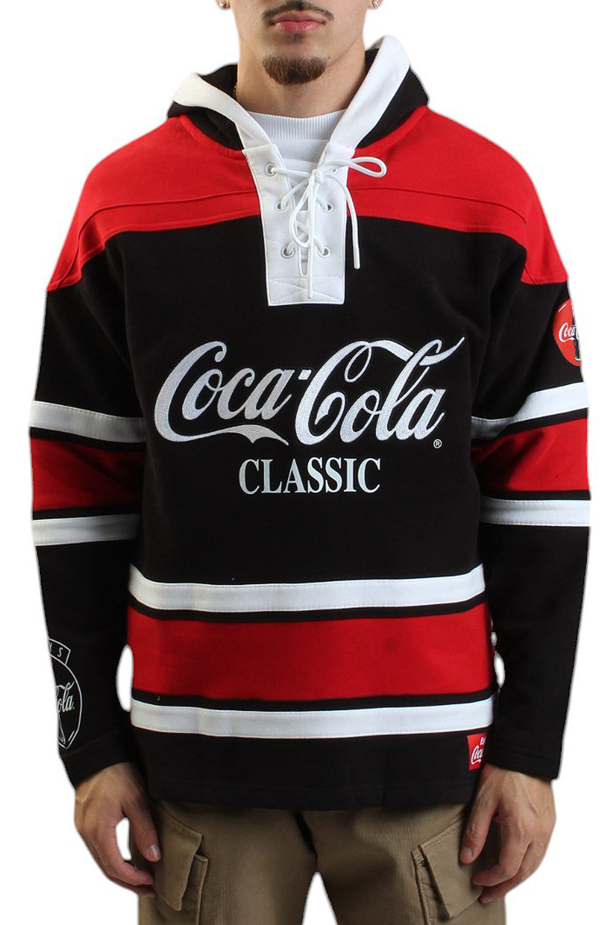 Coke Hooded Hockey Jersey