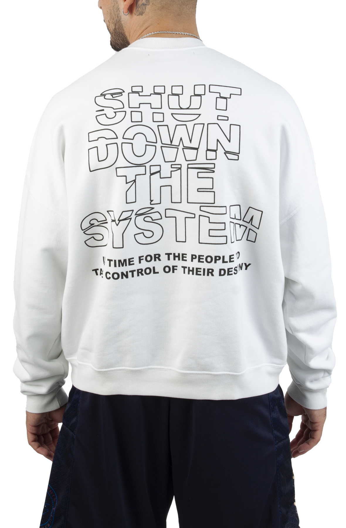 Shut Down the System Crewneck