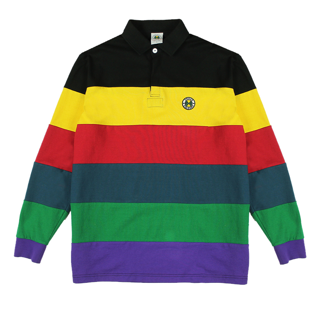Cross Colours Retro Stripe L/S Rugby CXC - Multi