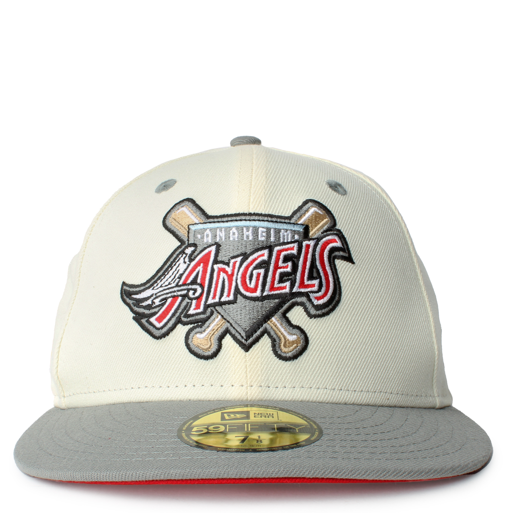 NEW ERA CAPS Los Angeles Angels Maroon 59Fifty Fitted Hat 70776142 -  Karmaloop