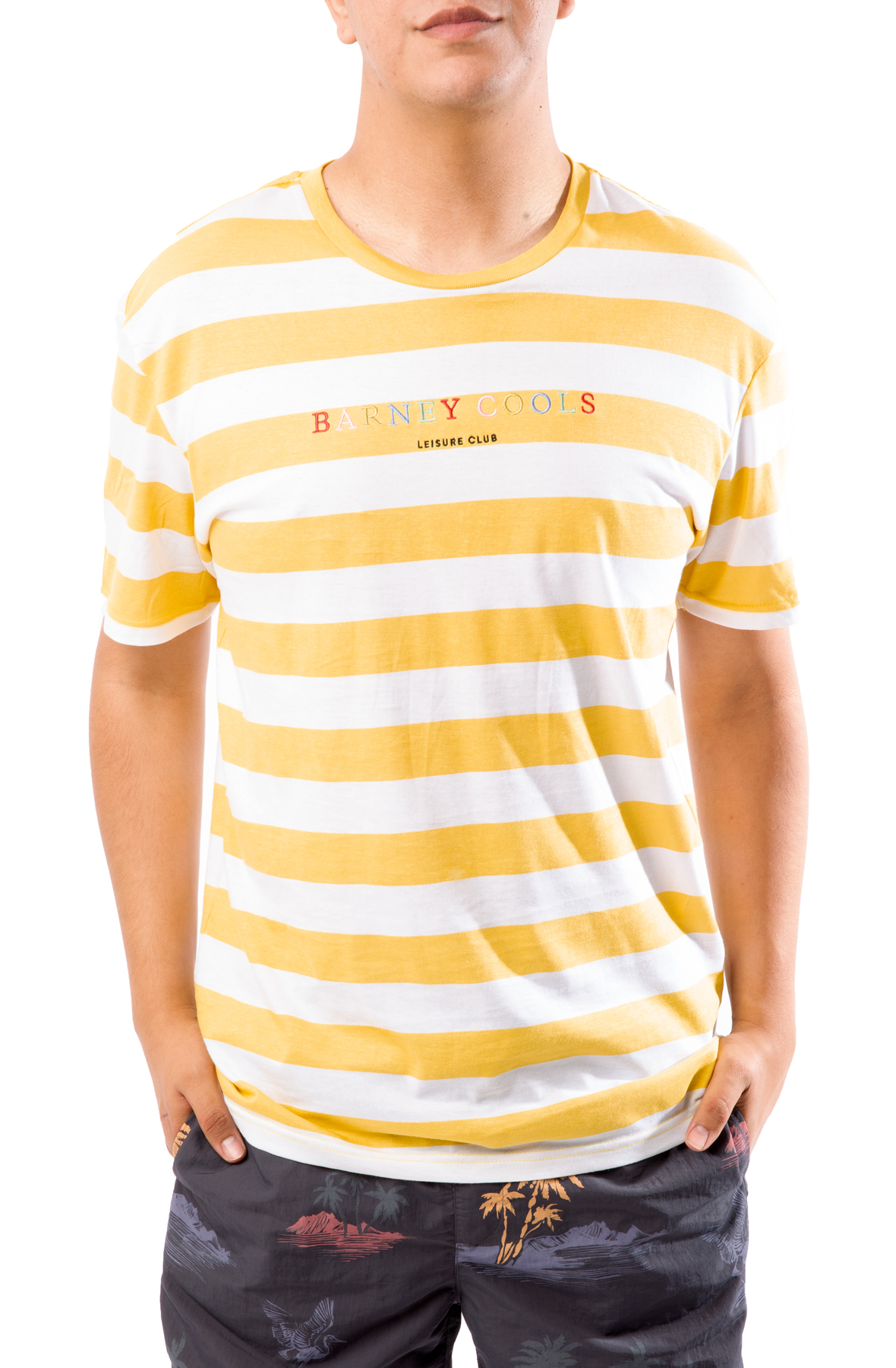 Barney cools striped hot sale tee