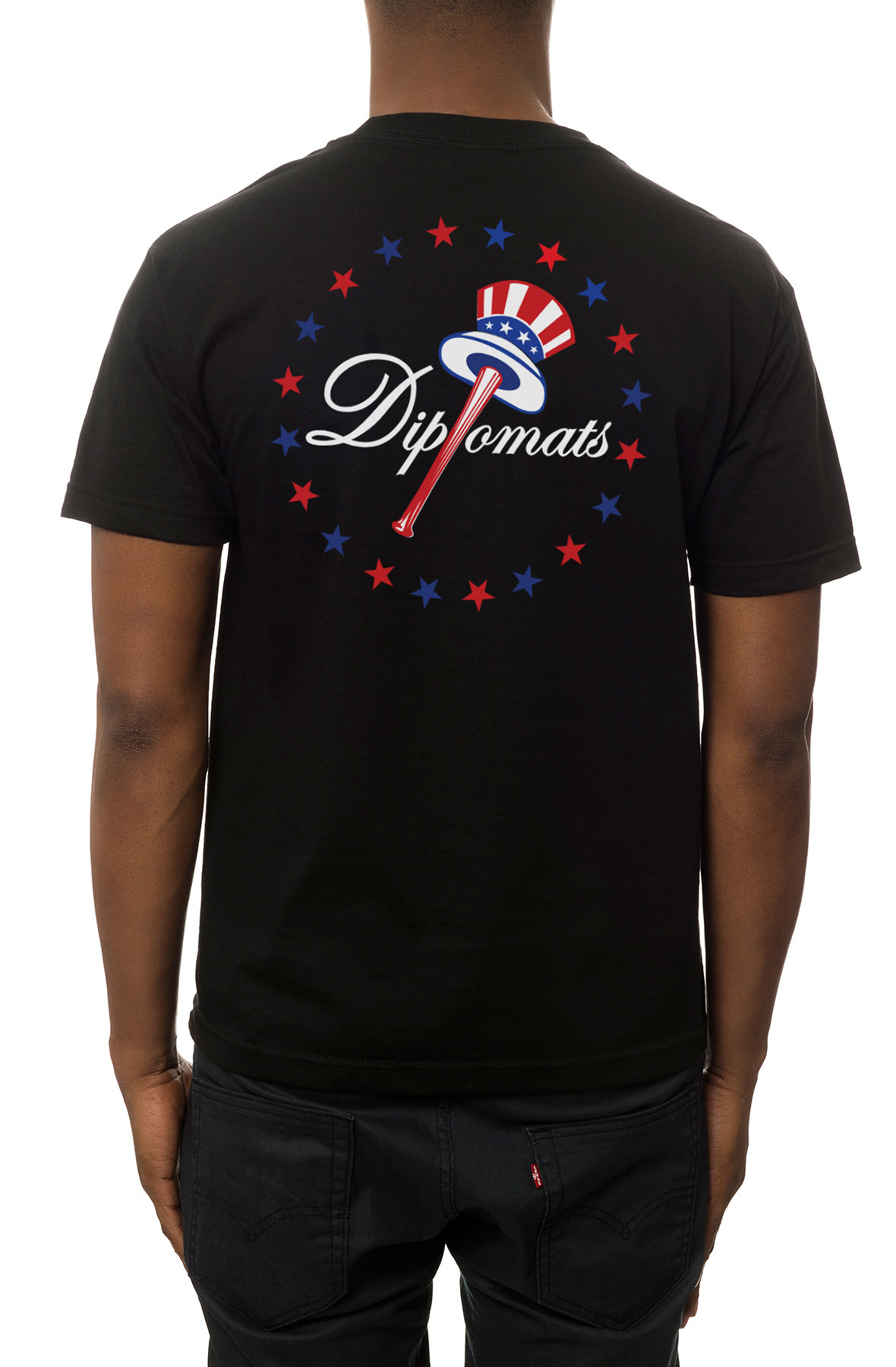 The Dipkees Tee in Black