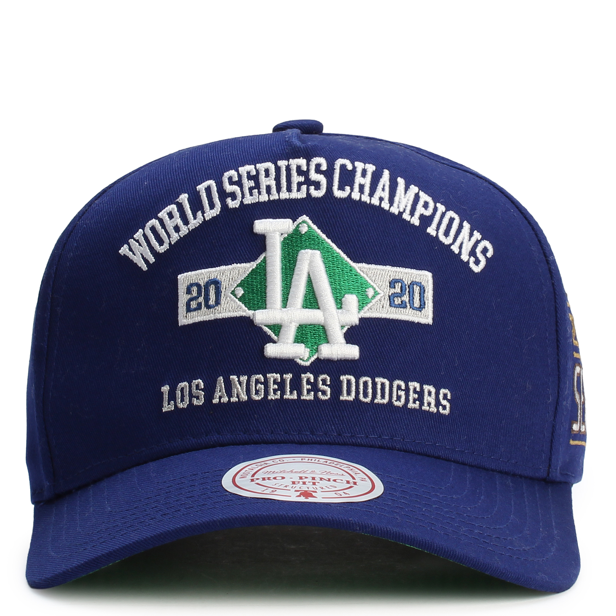 MLB Los Angeles Dodgers 2020 World Series Champions Pro Pinch Fit  Snapback