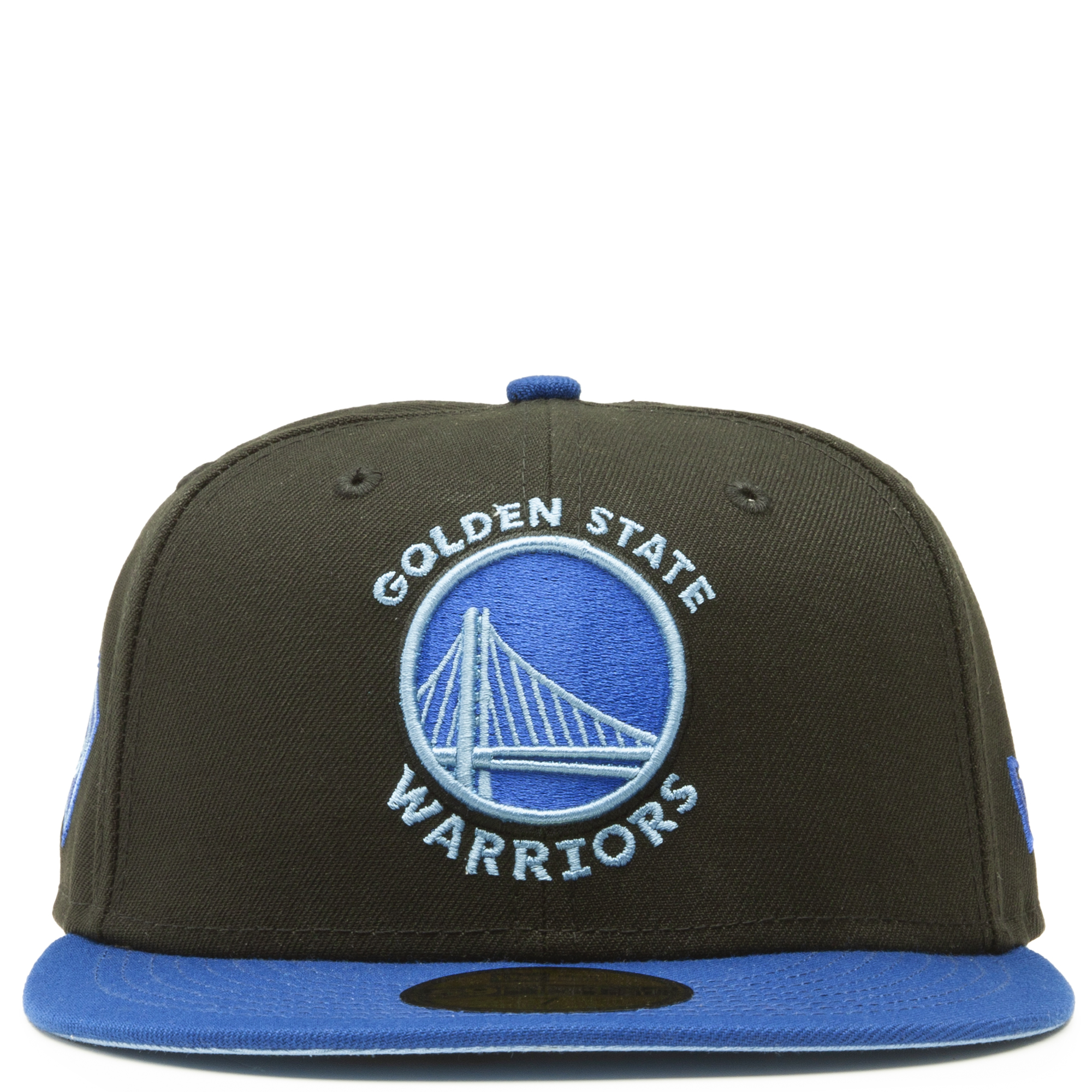 Men's New Era Golden State Warriors Black On Black 59FIFTY Fitted Hat