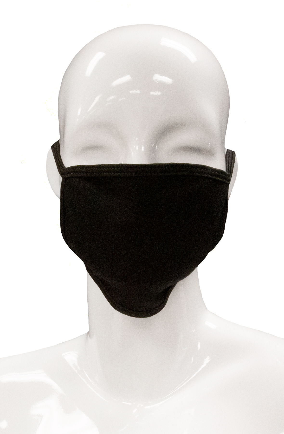 Black Basic Face Mask